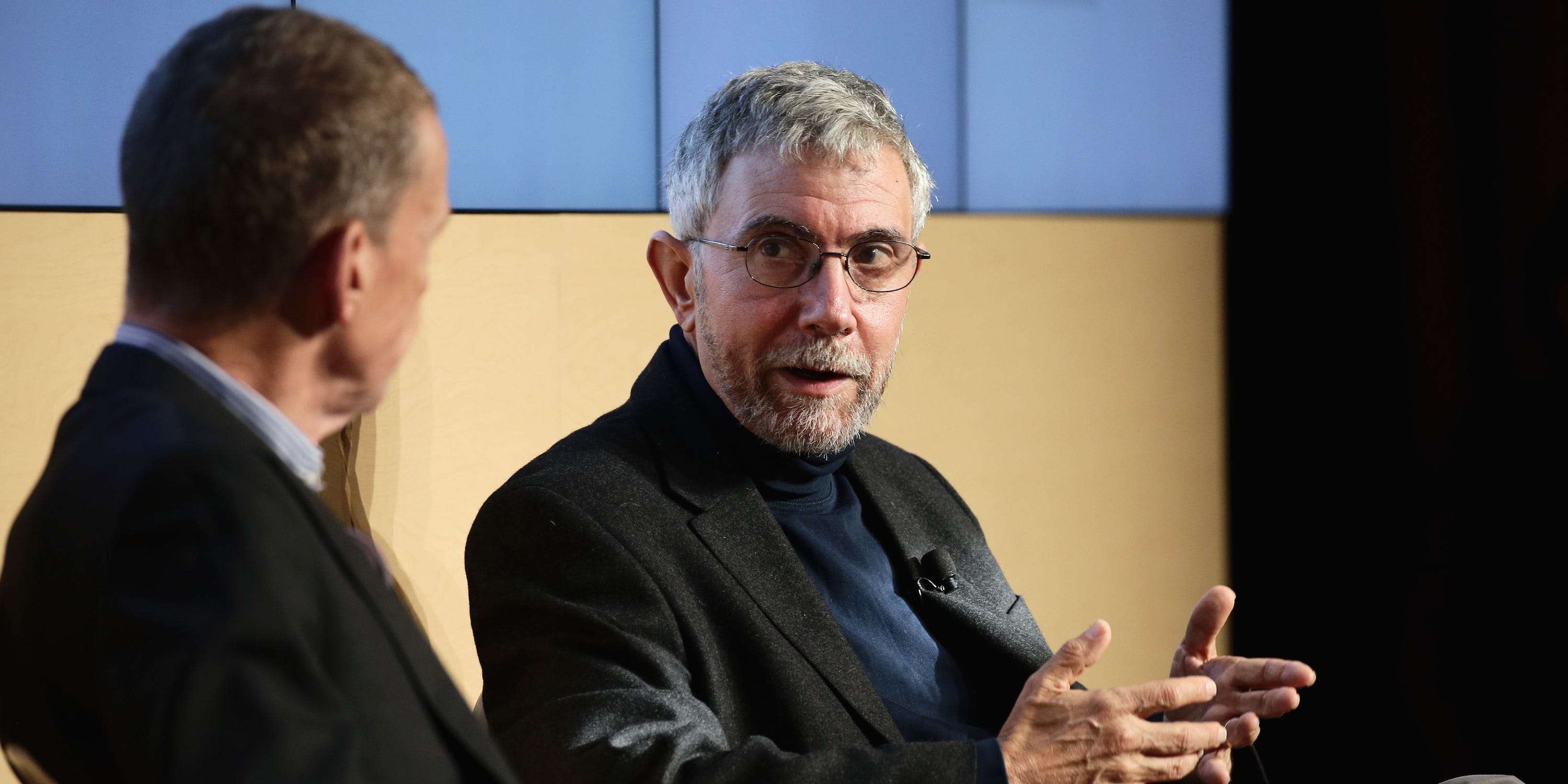 Nobel prizewinning economist Paul Krugman explains why he's more left