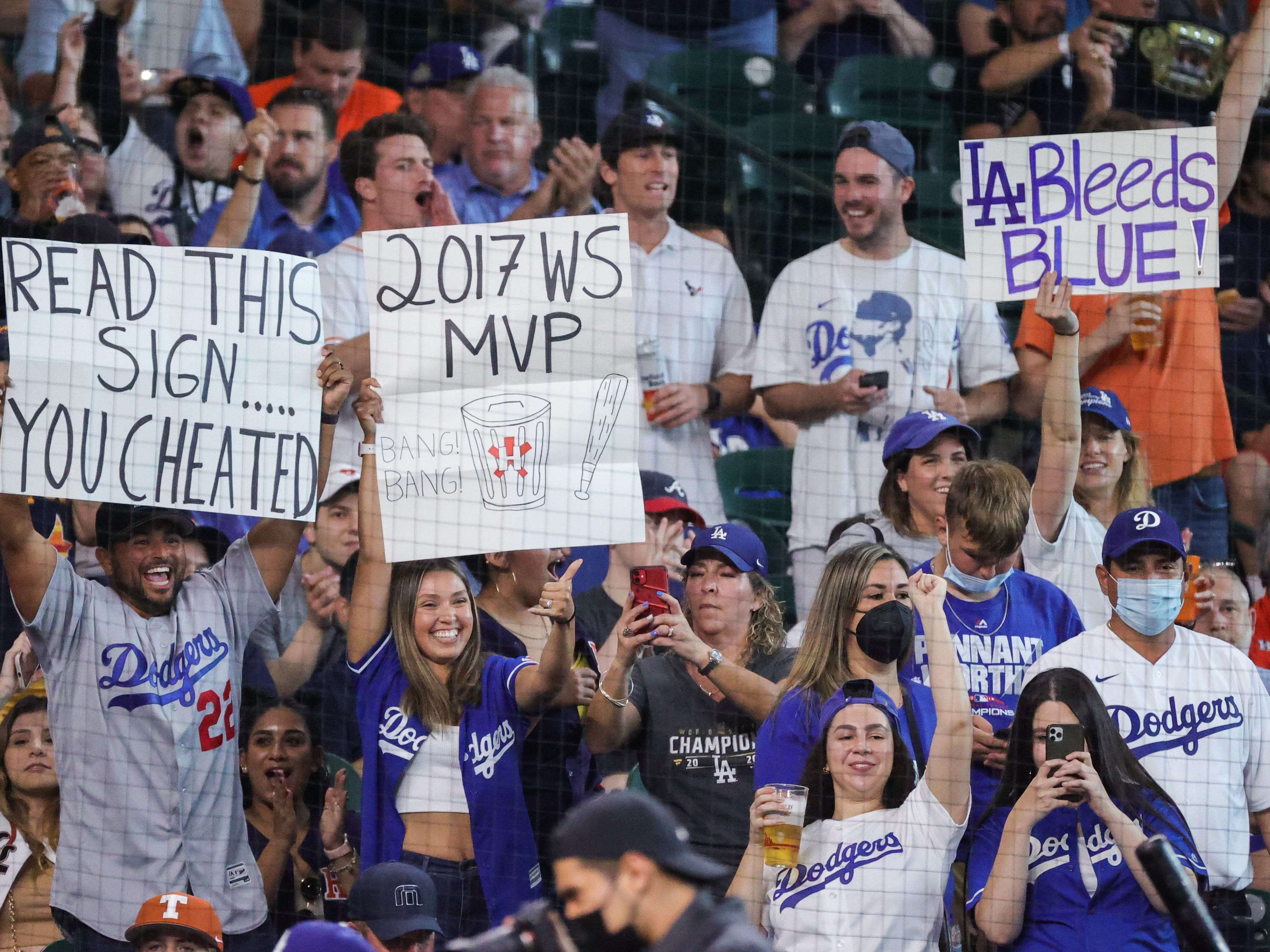 Celebrity Astros, Dodgers fans attend the 2017 World Series (pictures)