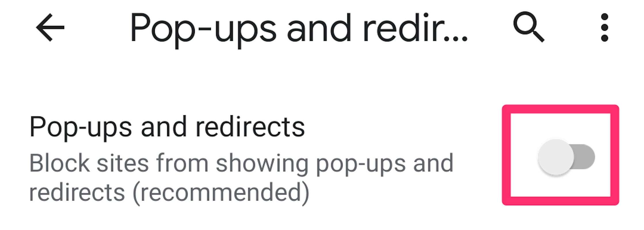 google chrome allow pop ups