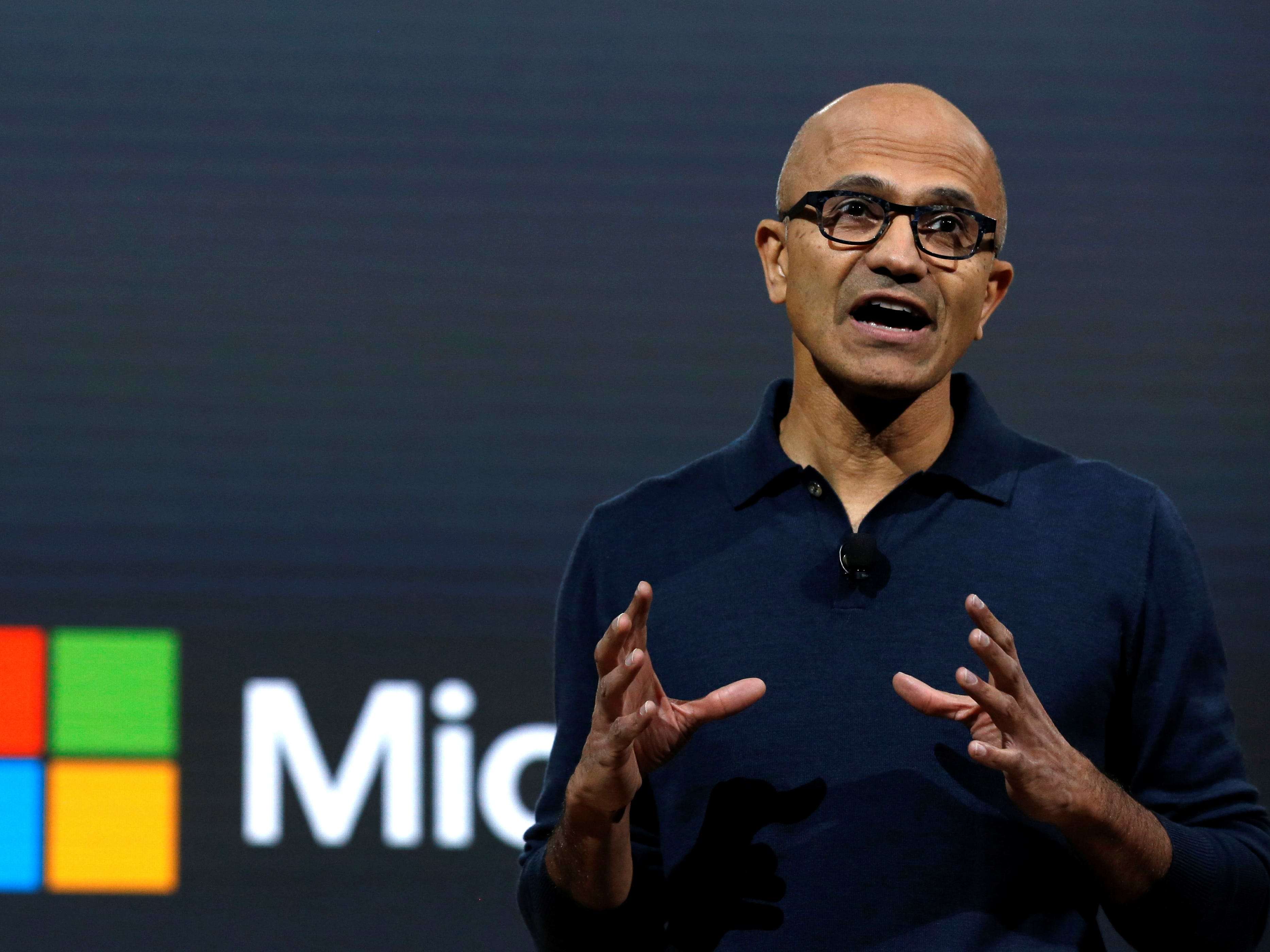 Microsoft CEO Satya Nadella is now also the company's chair,