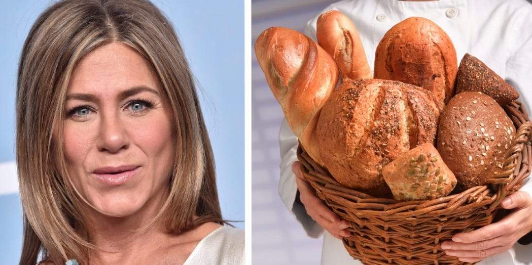 Jennifer Aniston said she is 'no longer afraid' of eating bread and ...