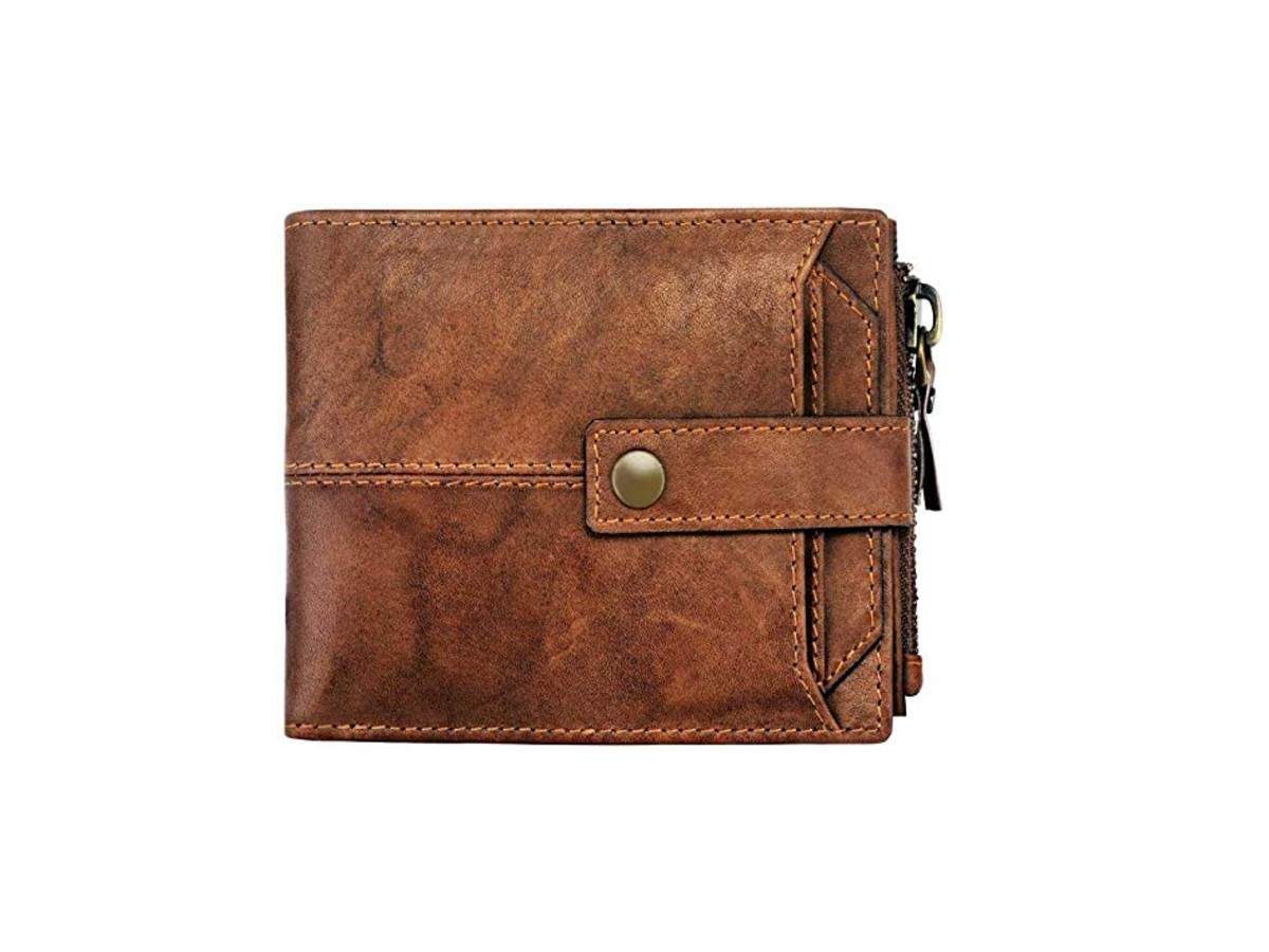 METRONAUT Men Casual, Evening/Party, Formal, Travel, Trendy Brown  Artificial Leather Wallet Brown - Price in India | Flipkart.com
