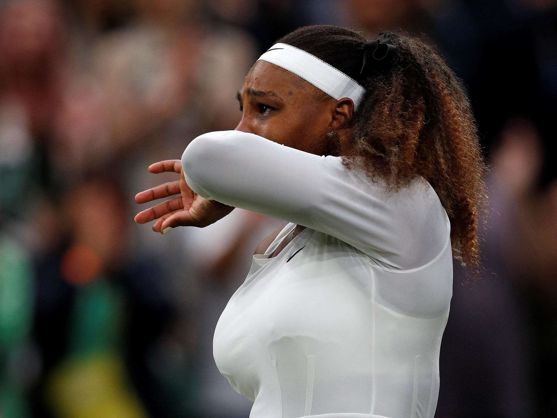 Serena Williams Bowed Out Of Her Wimbledon Opener After Falling To The ...