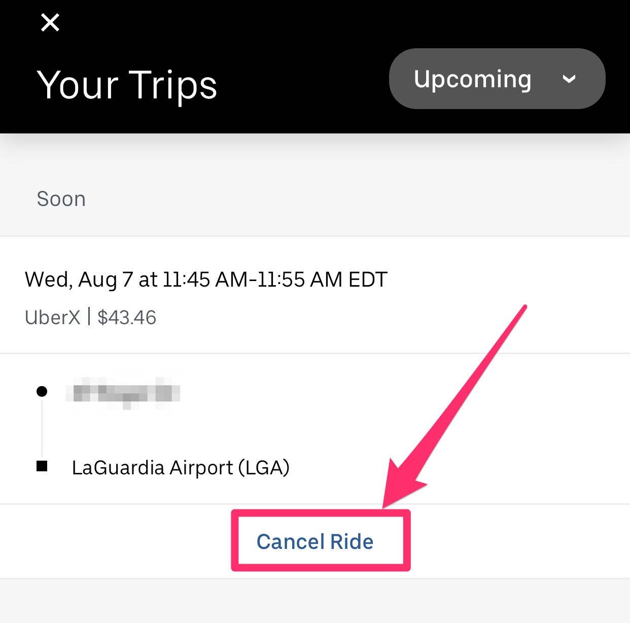 How to schedule an Uber ride in advance, or cancel a scheduled ride if