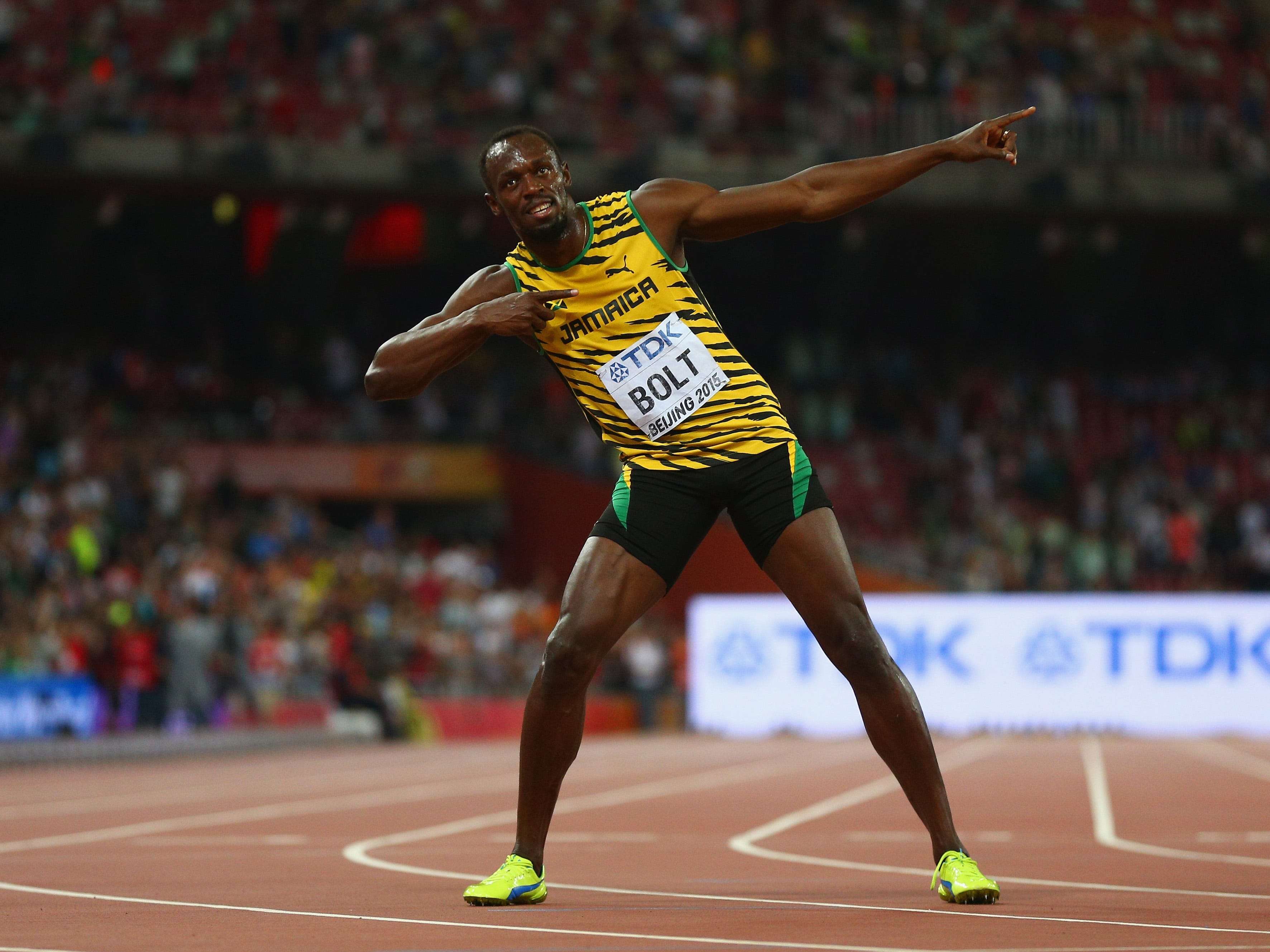 Usain, a 'Bolt' from the past