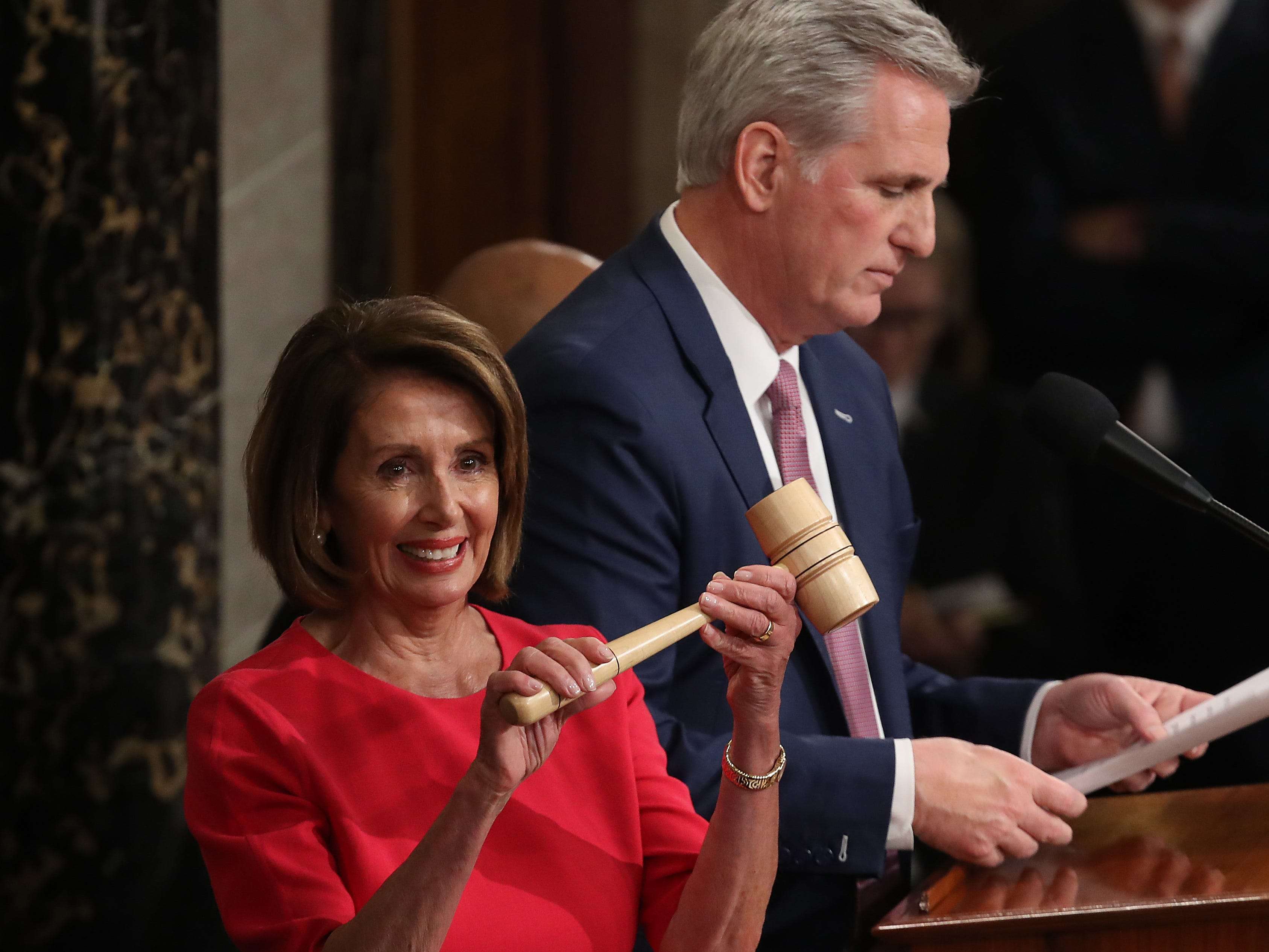 Kevin McCarthy reportedly joked about hitting Nancy Pelosi with a ...