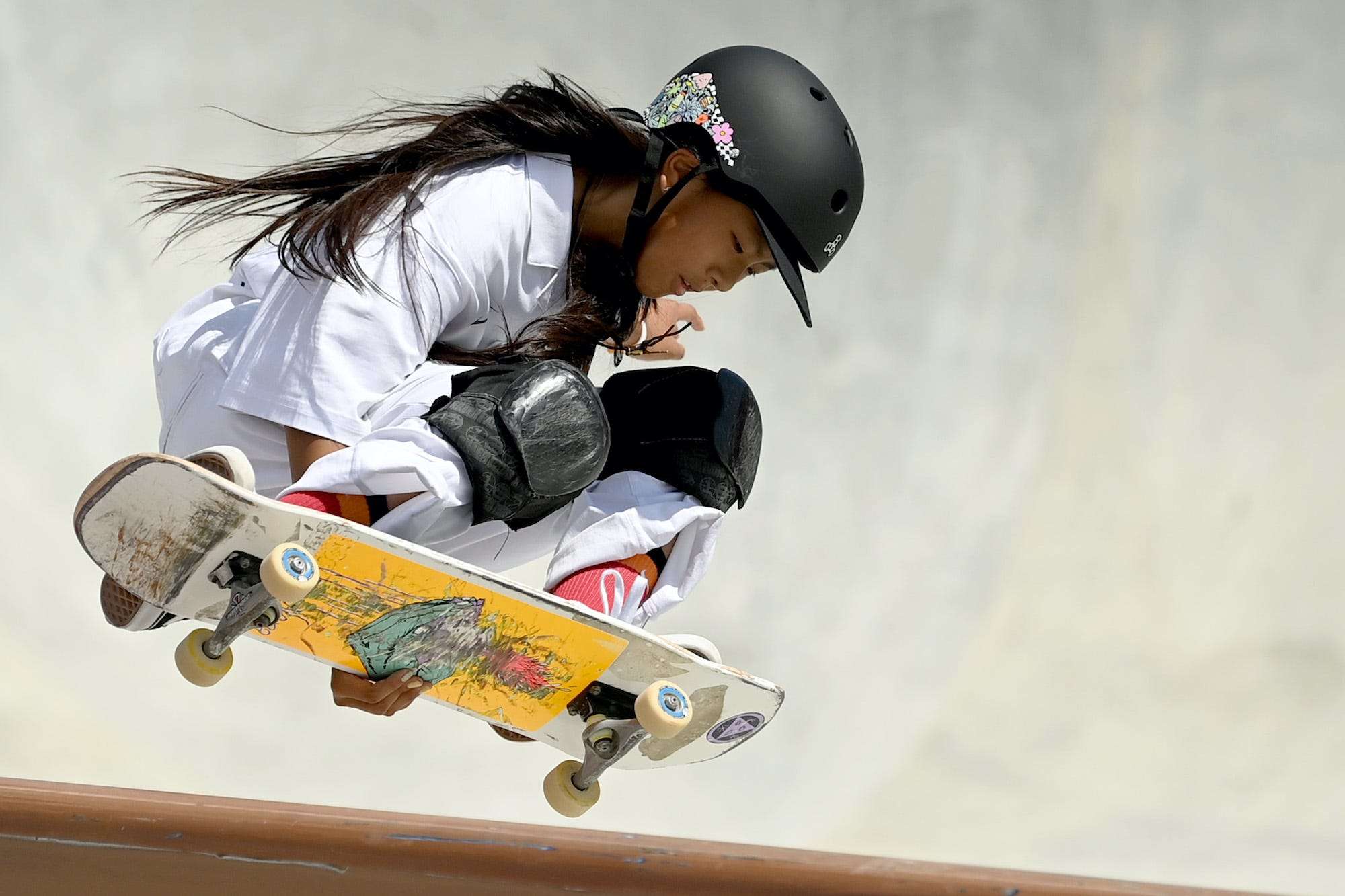 12yearold skateboarding prodigy Kokona Hiraki just became the