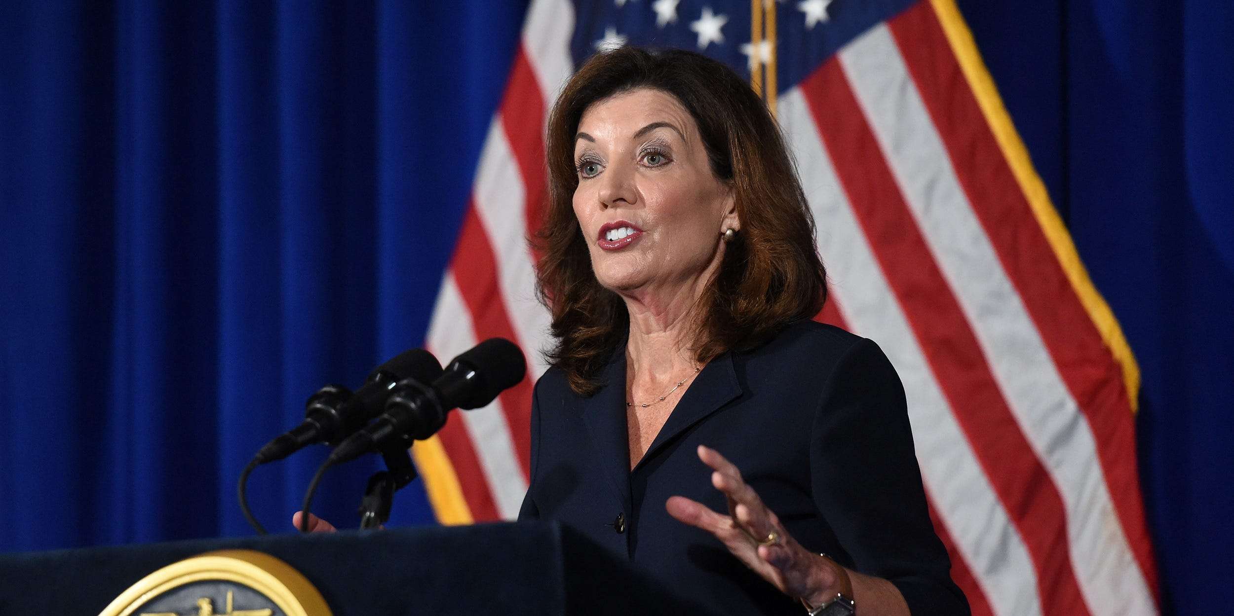 Incoming New York Gov. Kathy Hochul said she's not ruling out a ...