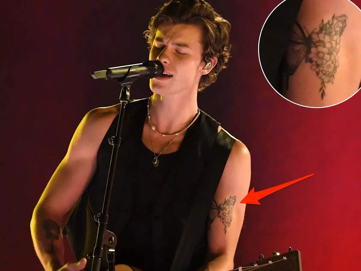 Shawn Mendes shows off his amazing new elephant tattoo  Celebrity  Hits  Radio