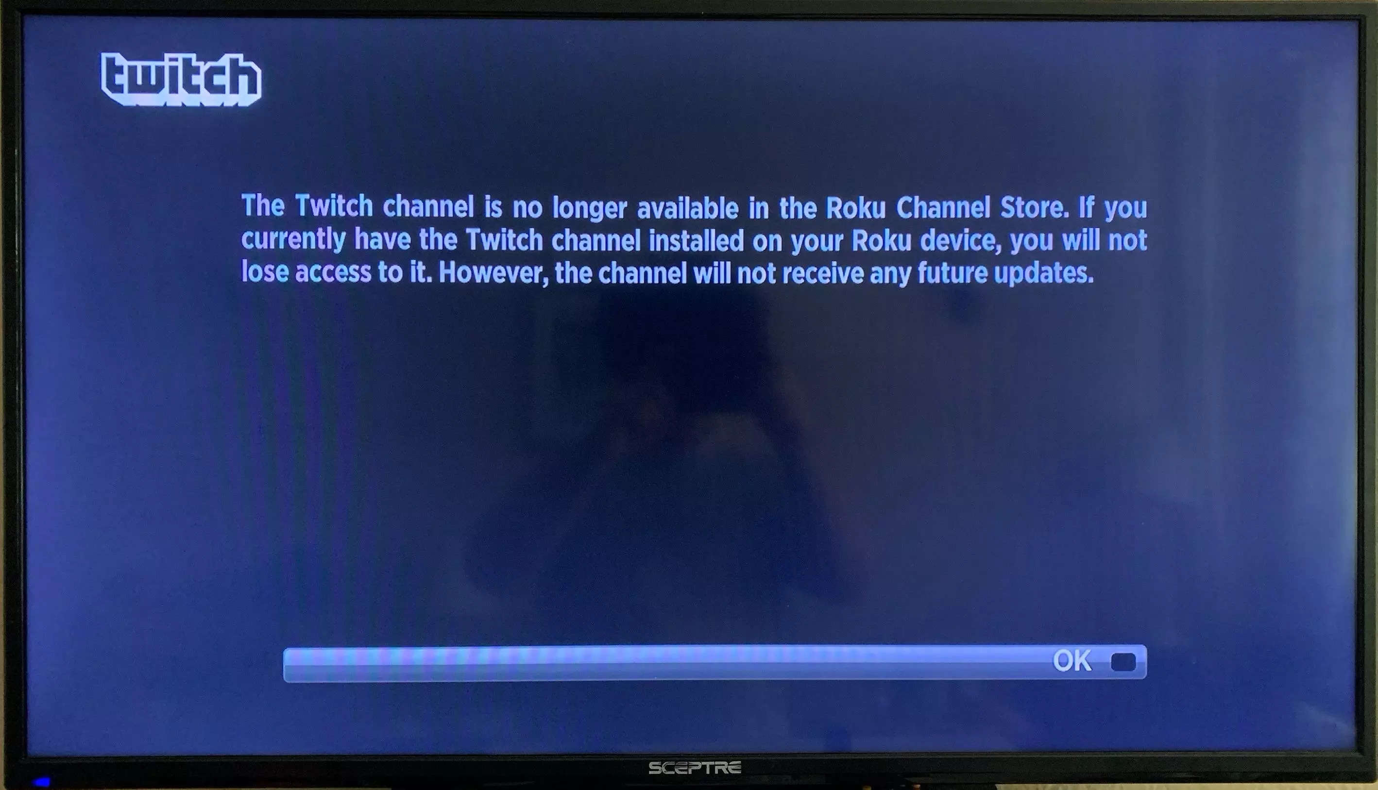 Roku twitch app not working Idea