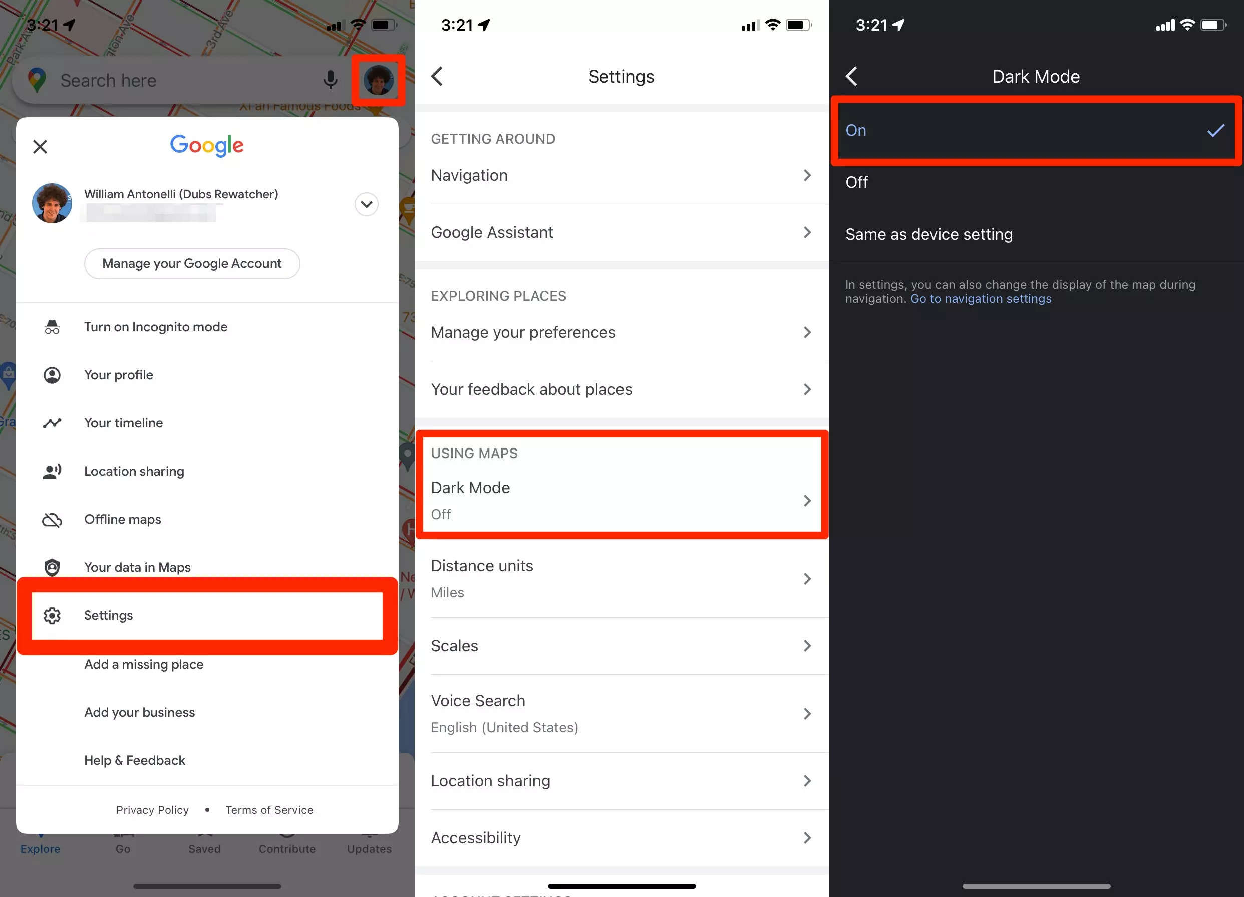 Comment Activer Le Mode Sombre Dans Google Maps Sur Votre Iphone Ou Android
