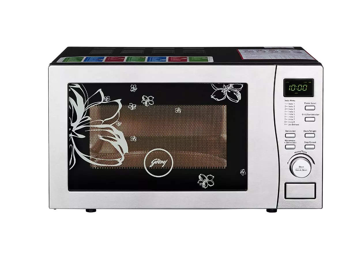 how to use godrej microwave oven for baking cake