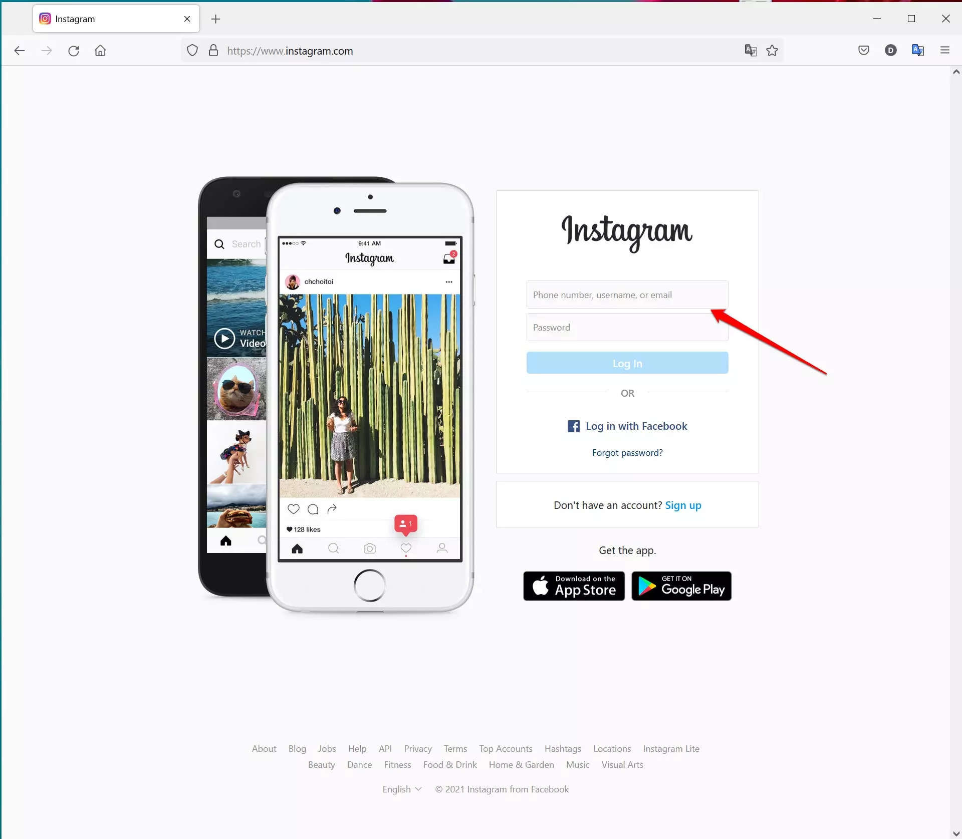 How to log into Instagram from a mobile device or computer, or troubleshoot if you can't log in