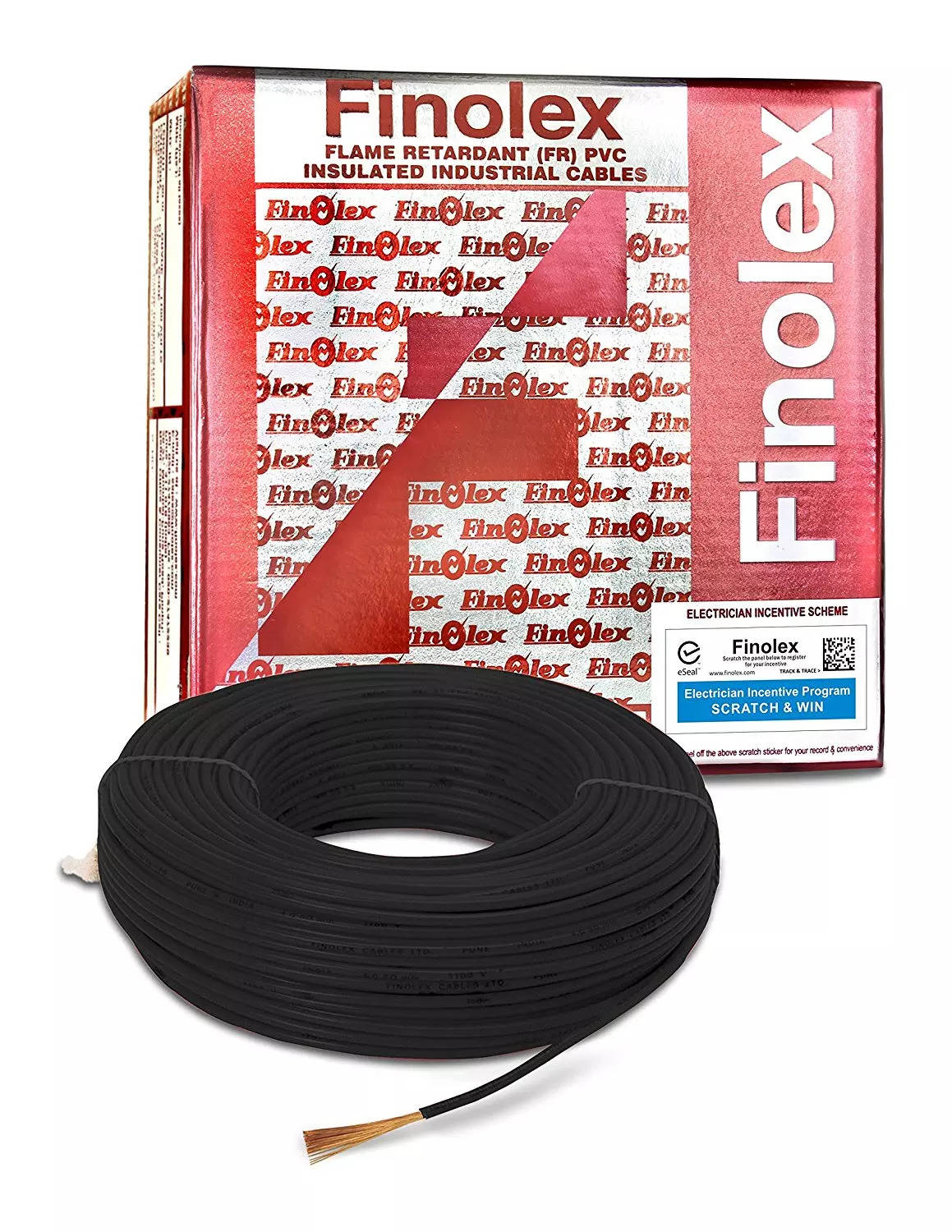 Wire 4.00MM2 HFFR 180/Coil,HFFR Finolex | Wires | Electric Buy