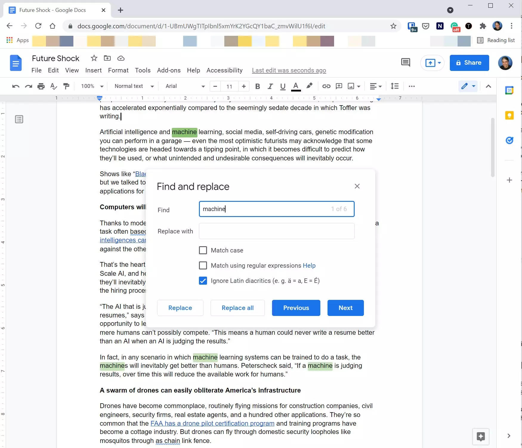 How To Use Find And Replace In Google Docs To Make Multiple Edits   Master 