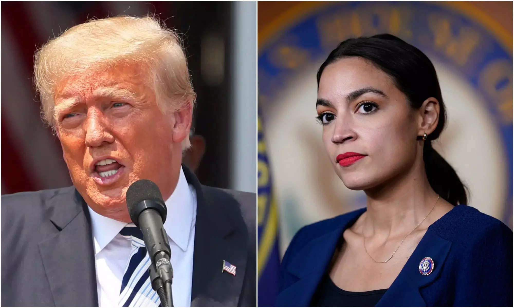 Donald Trump Said AOC Makes The Old Men In Congress 'shiver In Fear ...