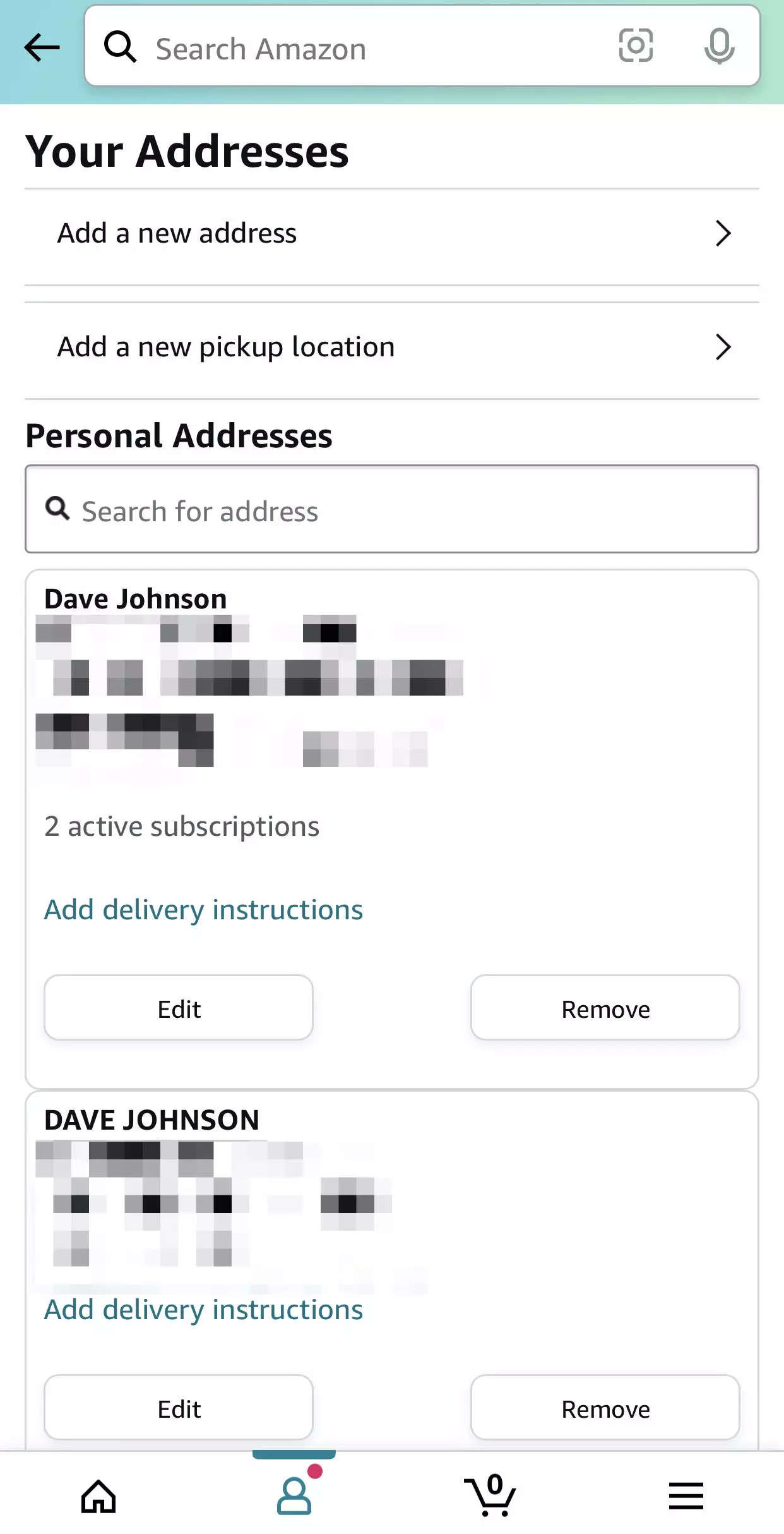 How to change the shipping address for an Amazon order Business