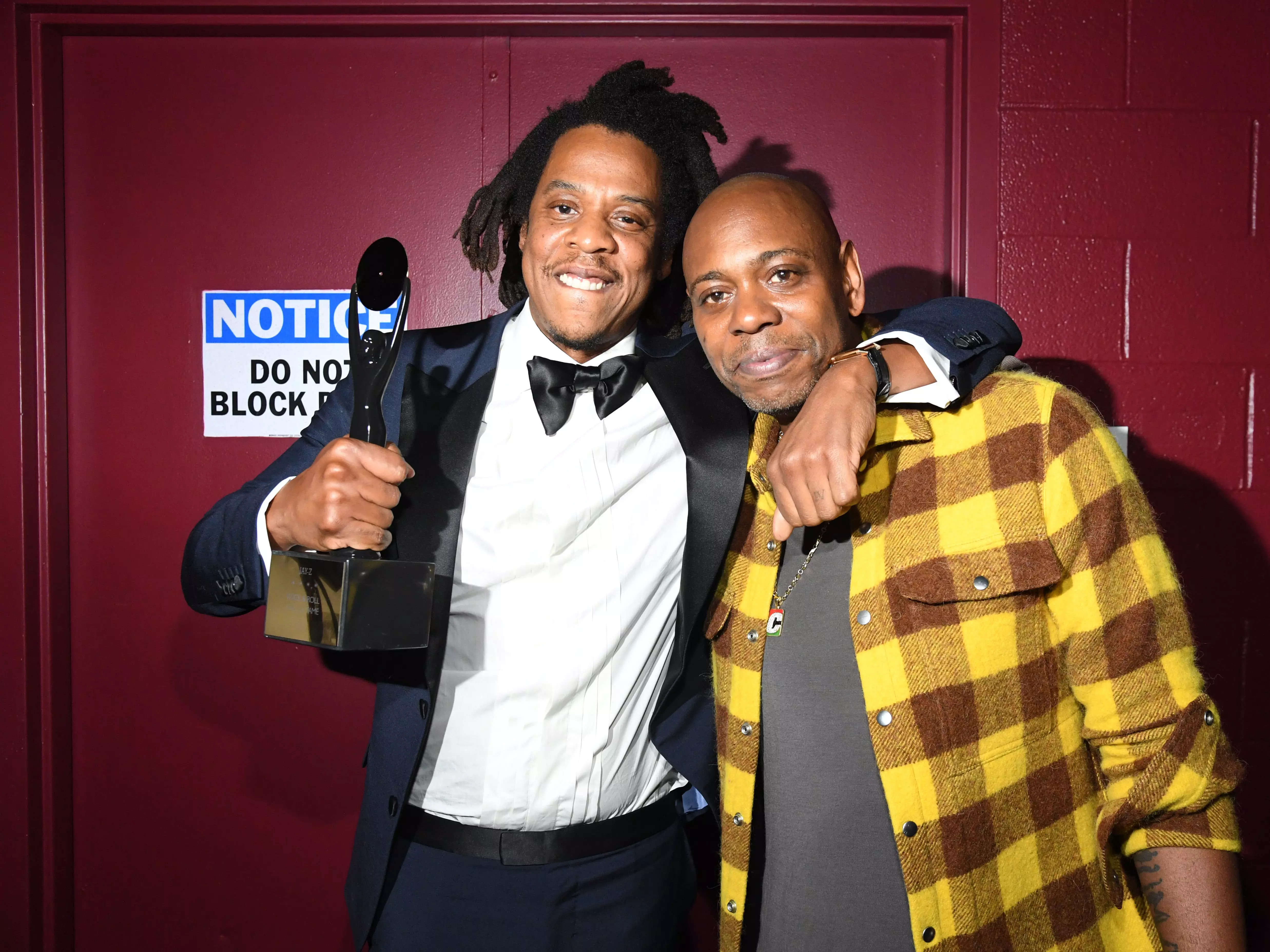 Dave Chappelle and Barack Obama honor Jay-Z at the 2021 Rock & Roll ...