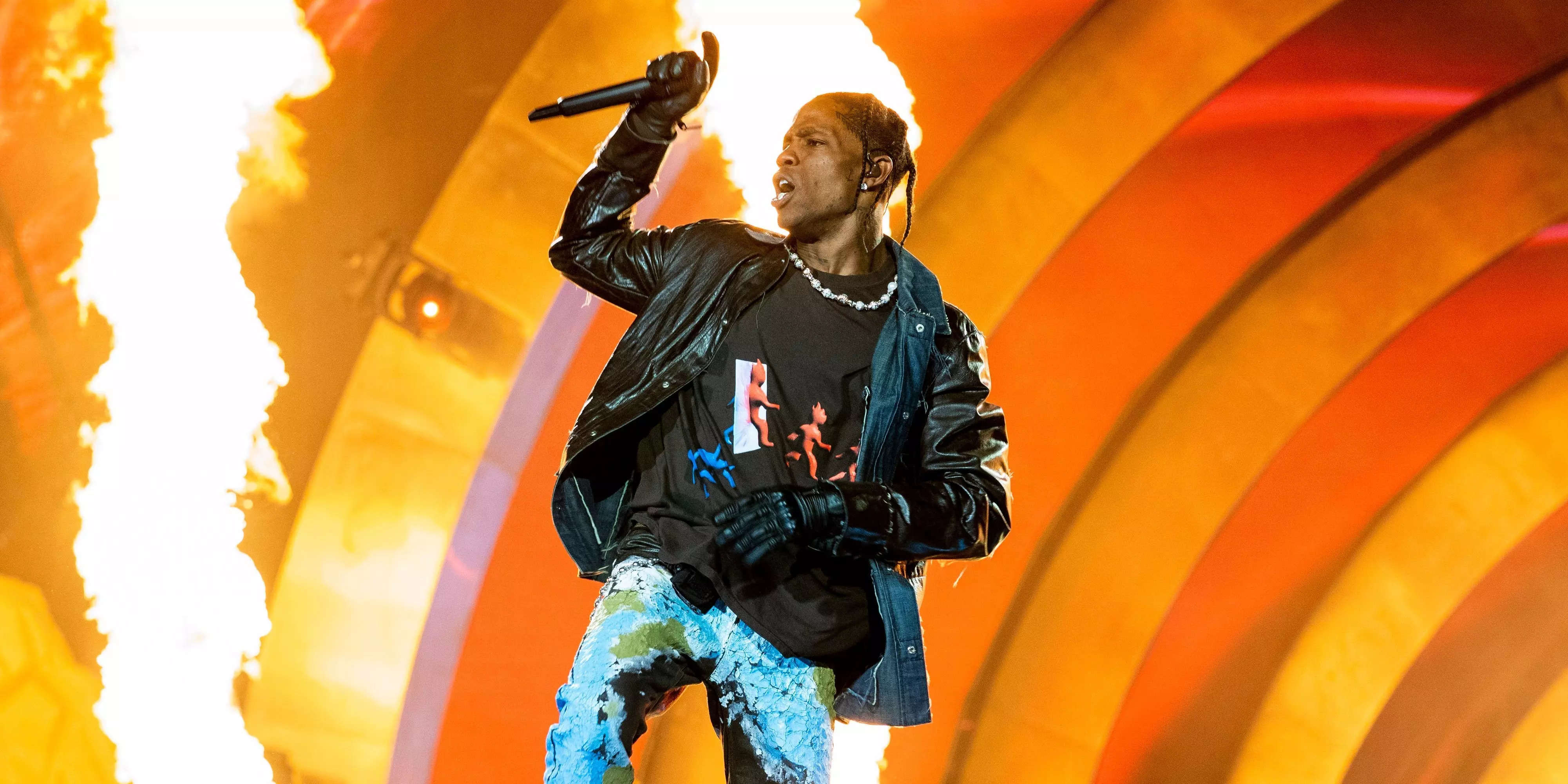 Travis Scott kept the Astroworld show going as fans kept asking for help