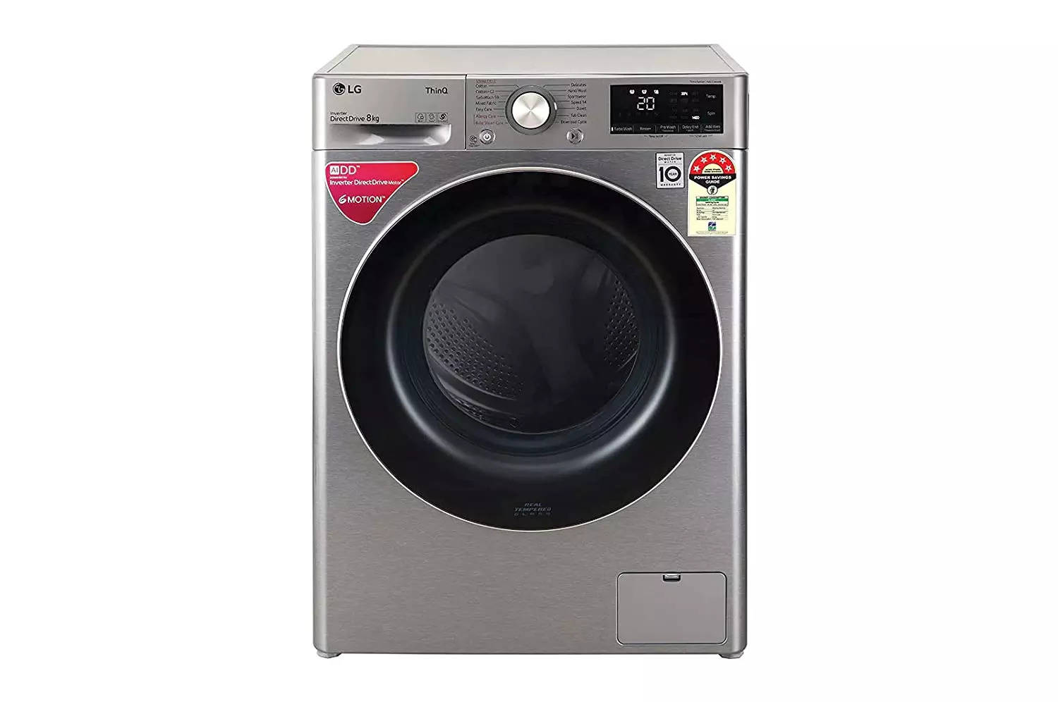 fully automatic washing machine size