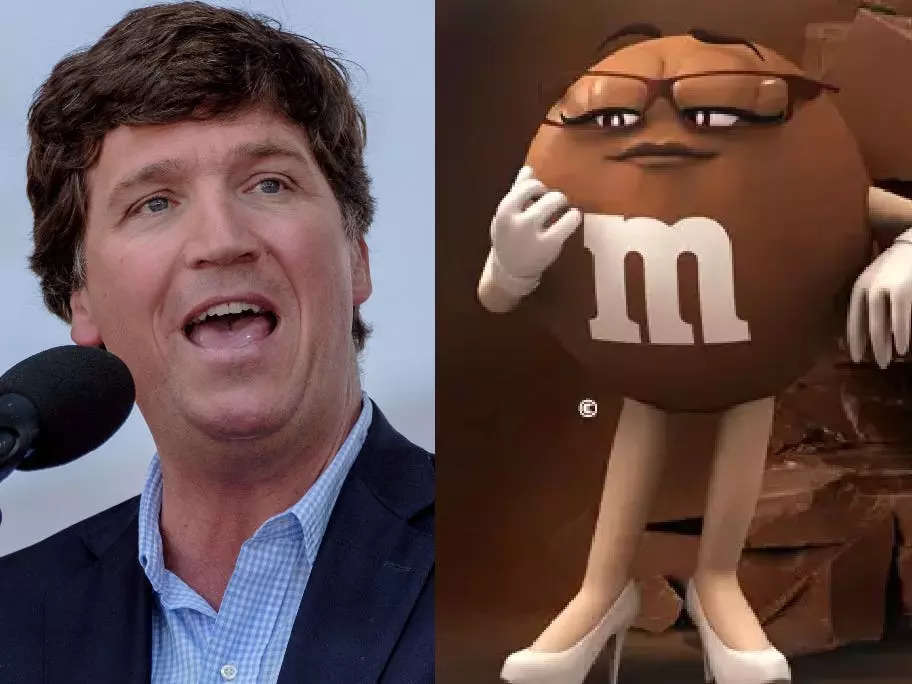 M&Ms redesigned their mascots, giving them new shoes. Tucker