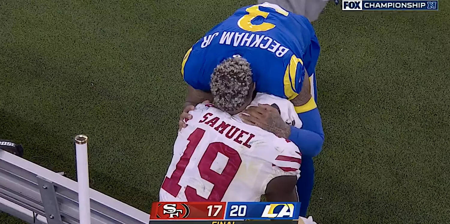 Odell Beckham Jr. TD celebration video: Watch Rams WR use Call of