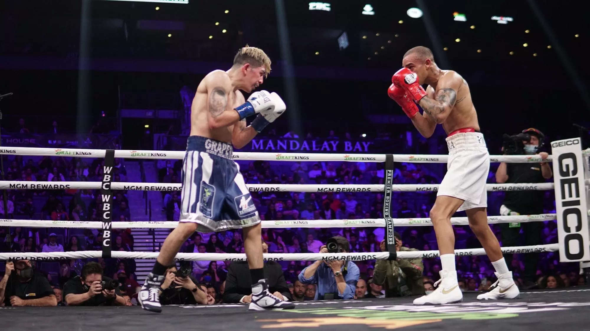 Fan favorite fighter Leo Santa Cruz shakes off headbutts to beat Keenan ...