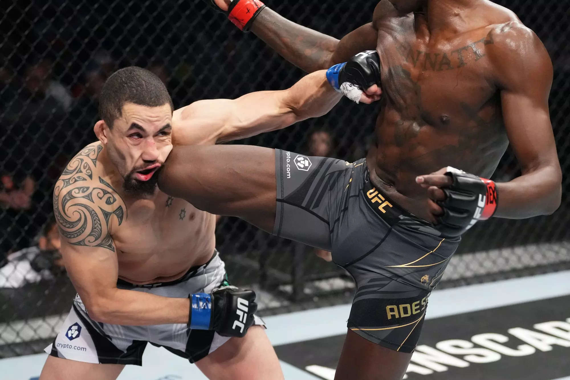 Israel Adesanya Edges Robert Whittaker In Middleweight Battle; Khamzat ...