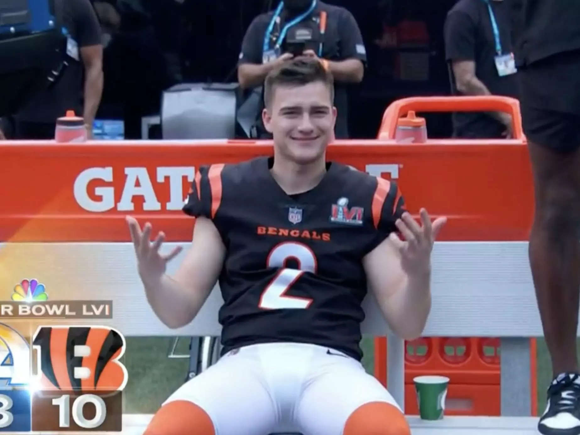 Evan McPherson could be the first rookie kicker for the Bengals in