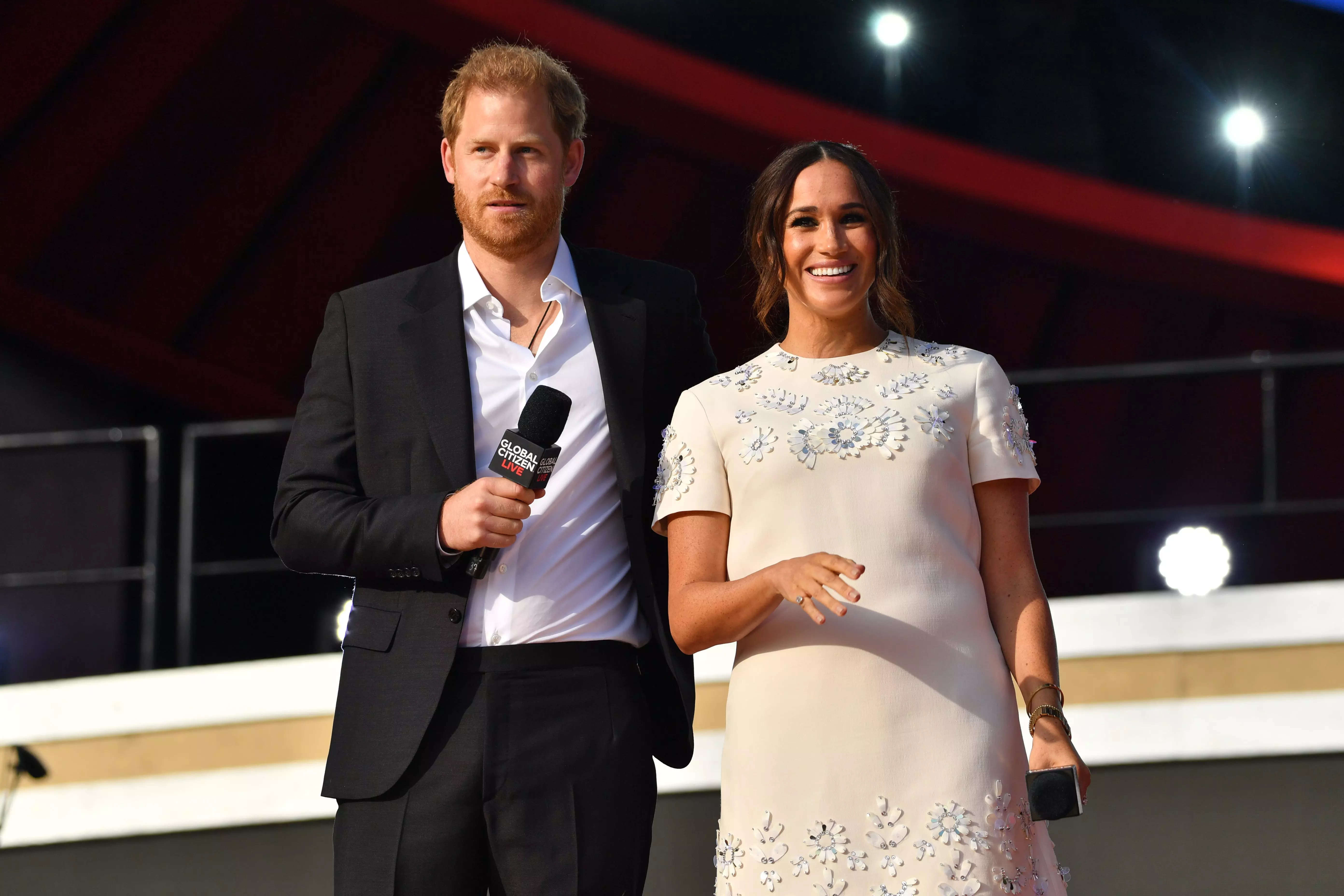 Meghan Markle and Prince Harry honored with public service award at the