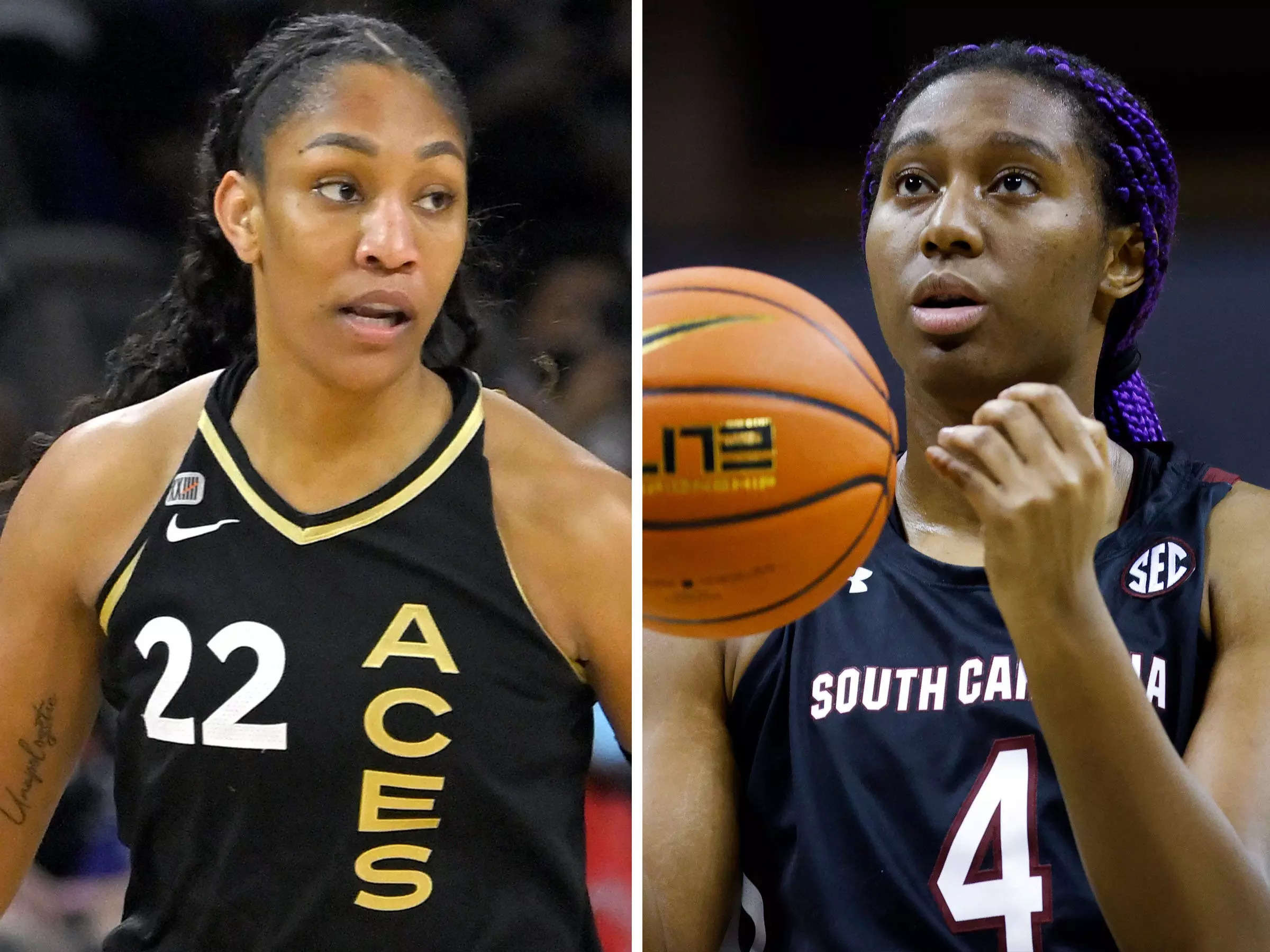 A'ja Wilson insists Aliyah Boston should be college basketball's