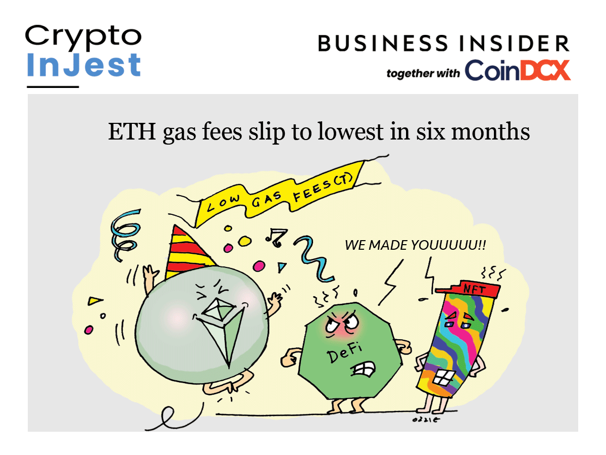 Here’s Why Ethereum Gas Fees Have Dipped To A Six Month Low