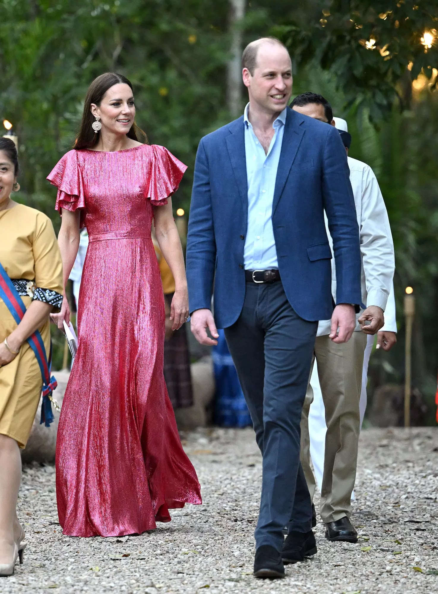 Kate Middleton Looks Regal in Gorgeous Pink Gucci Gown