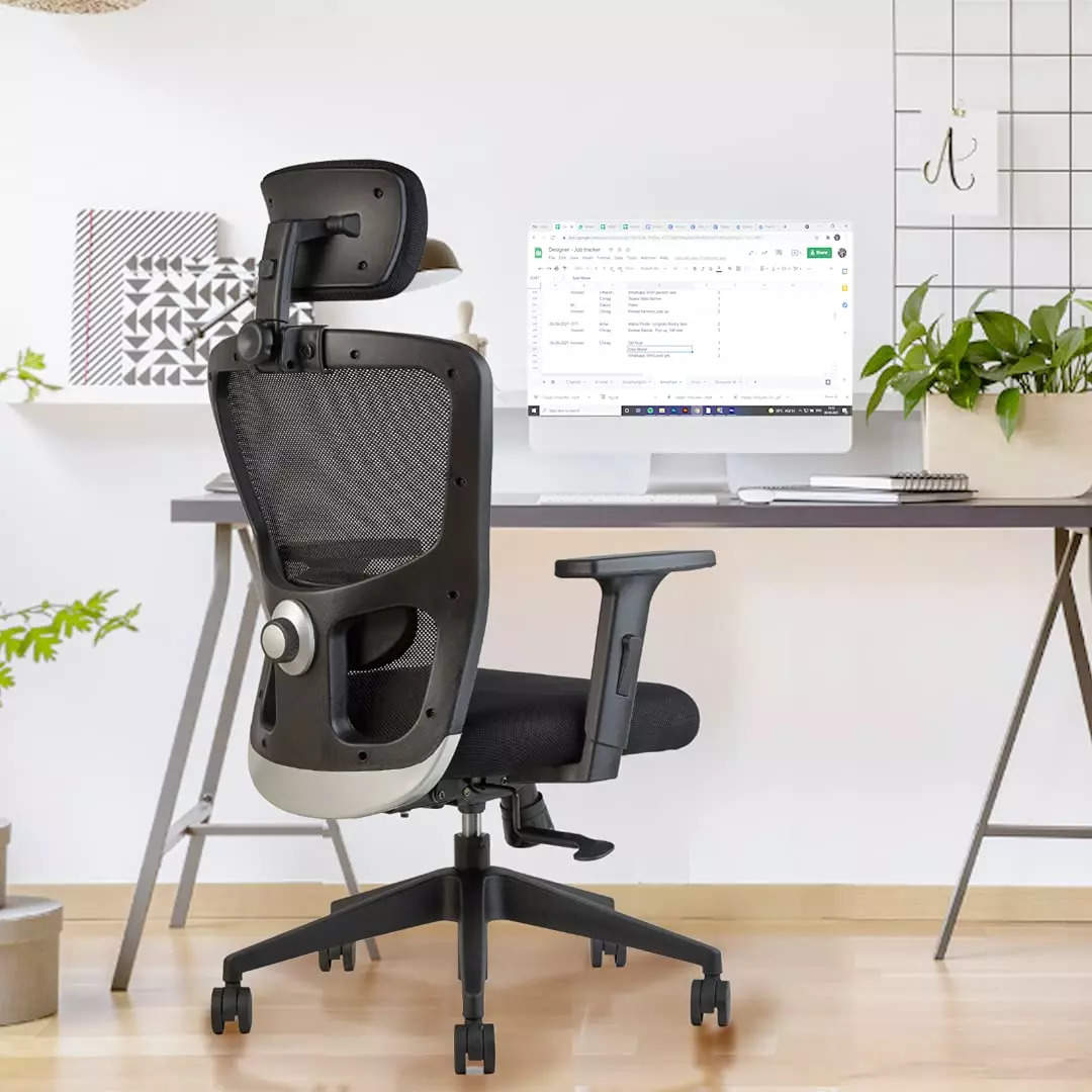 innowin jazz mid back mesh office chair