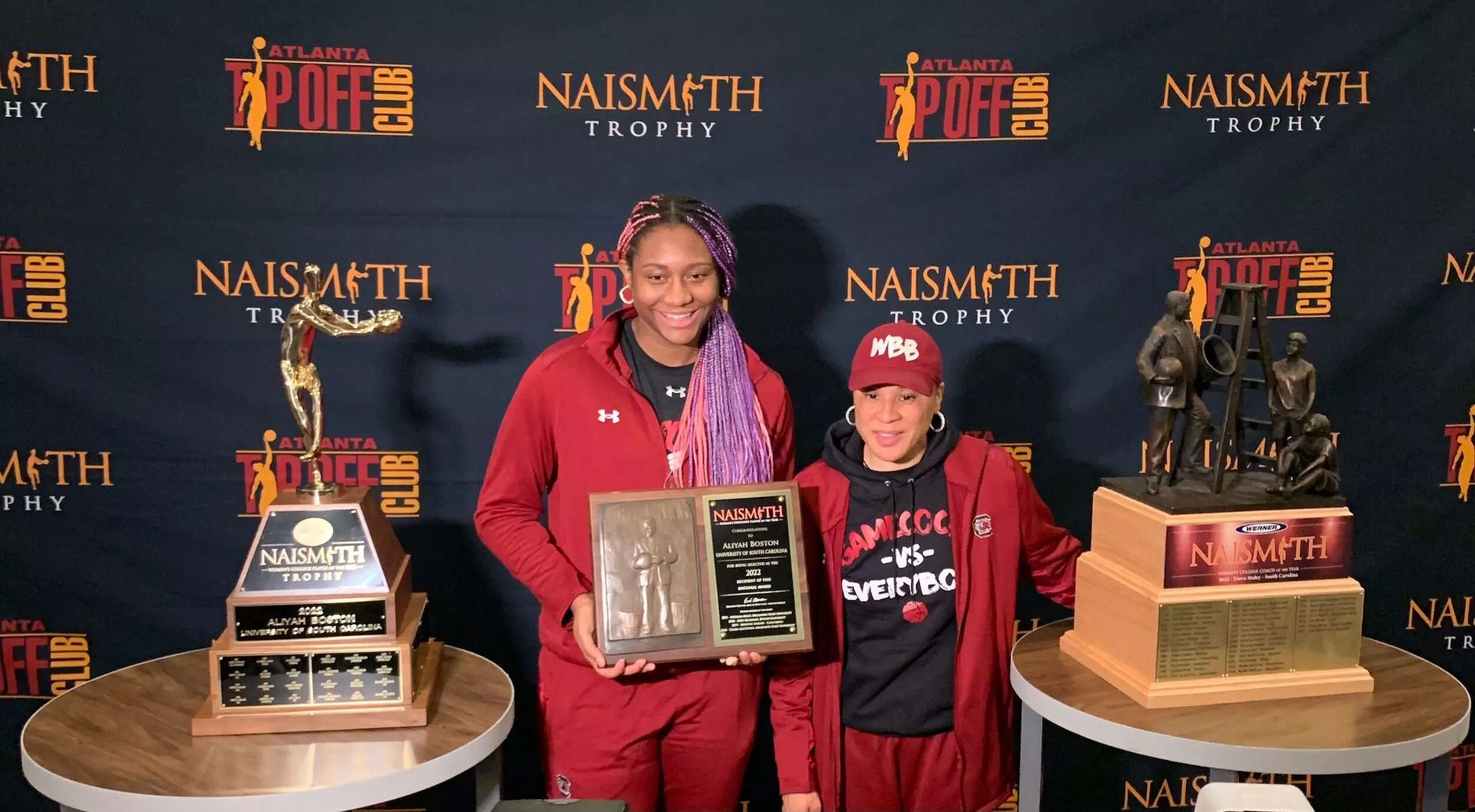 Dawn Staley Called In Her Whole Coaching Staff To Pose With The ...