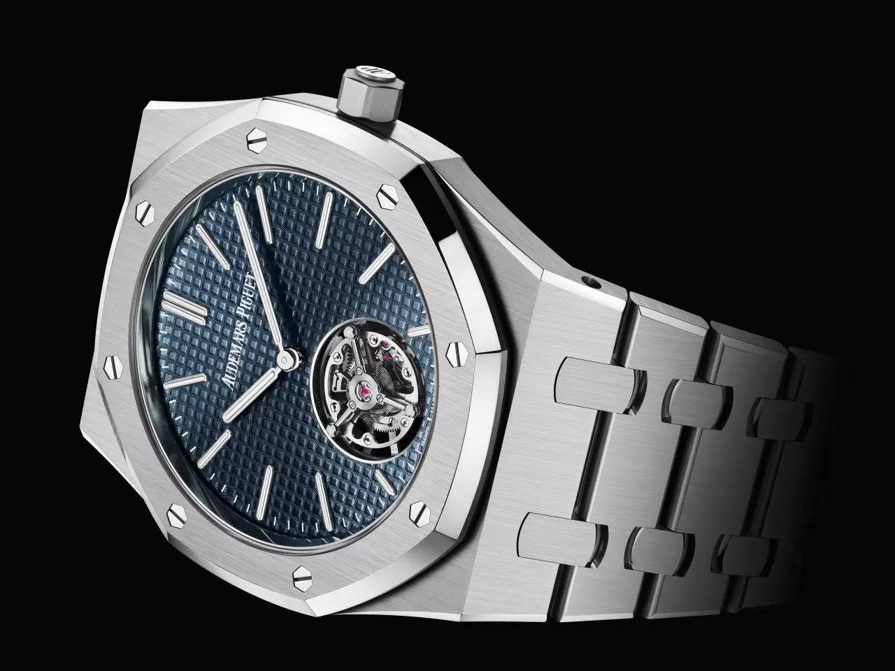 Check out the ultra thin Royal Oak watch Audemars Piguet just