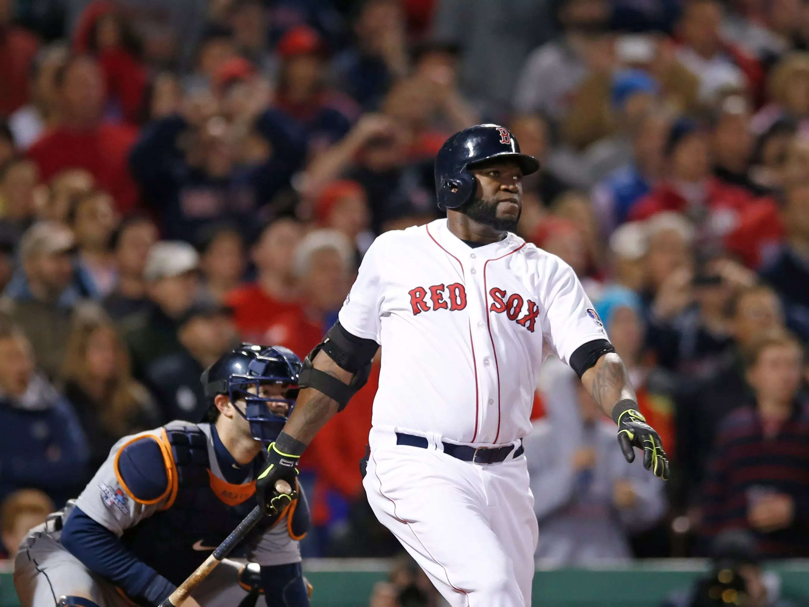 David Ortiz hits home run in his final spring training at-bat