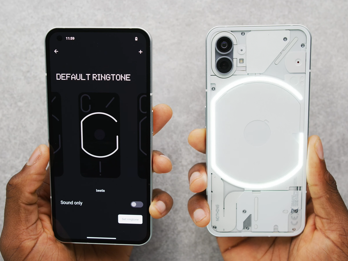 Nothing Phone (1) Review: Fun Lights, Just Right