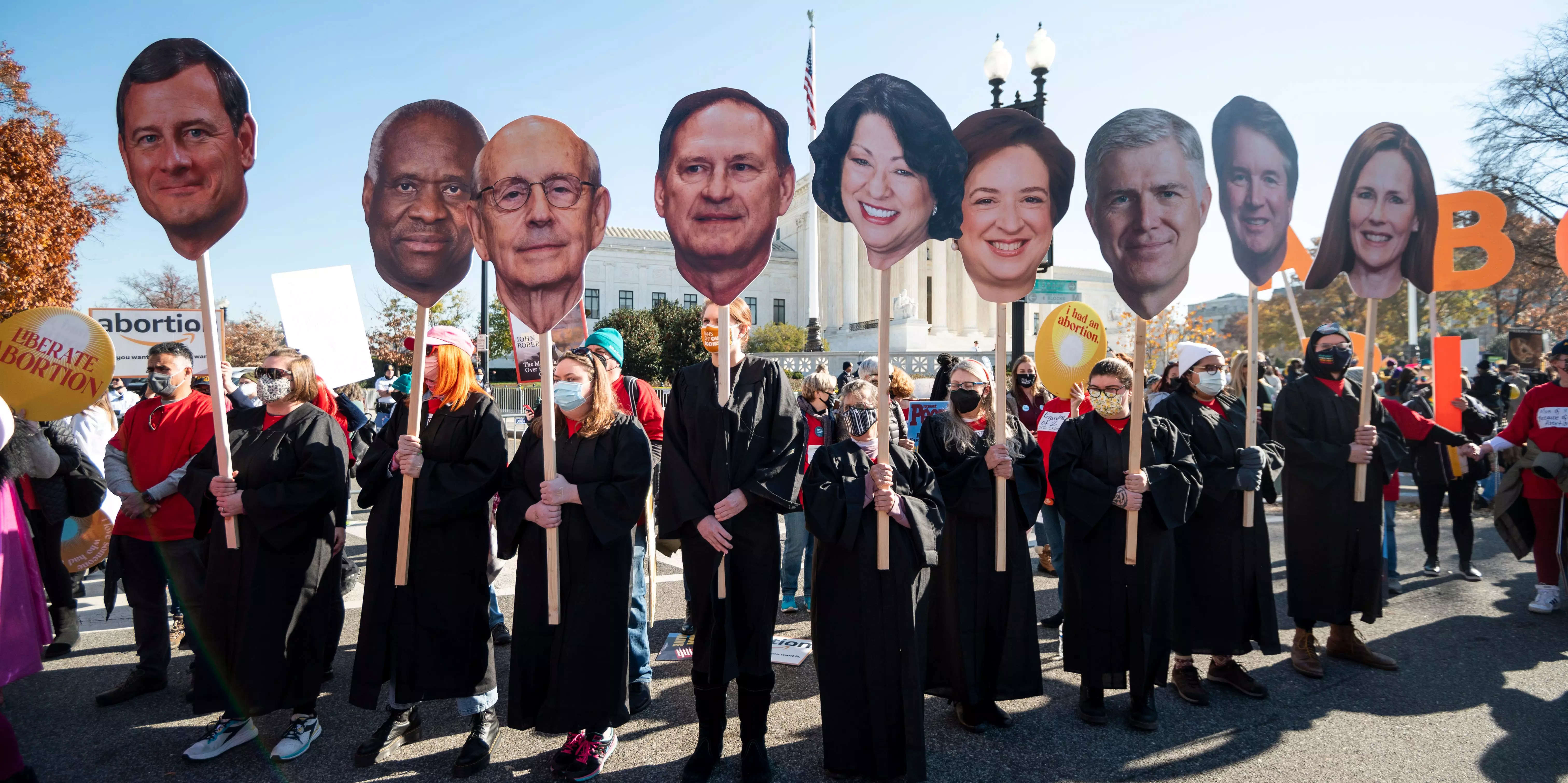 5 supreme court justices roe v wade