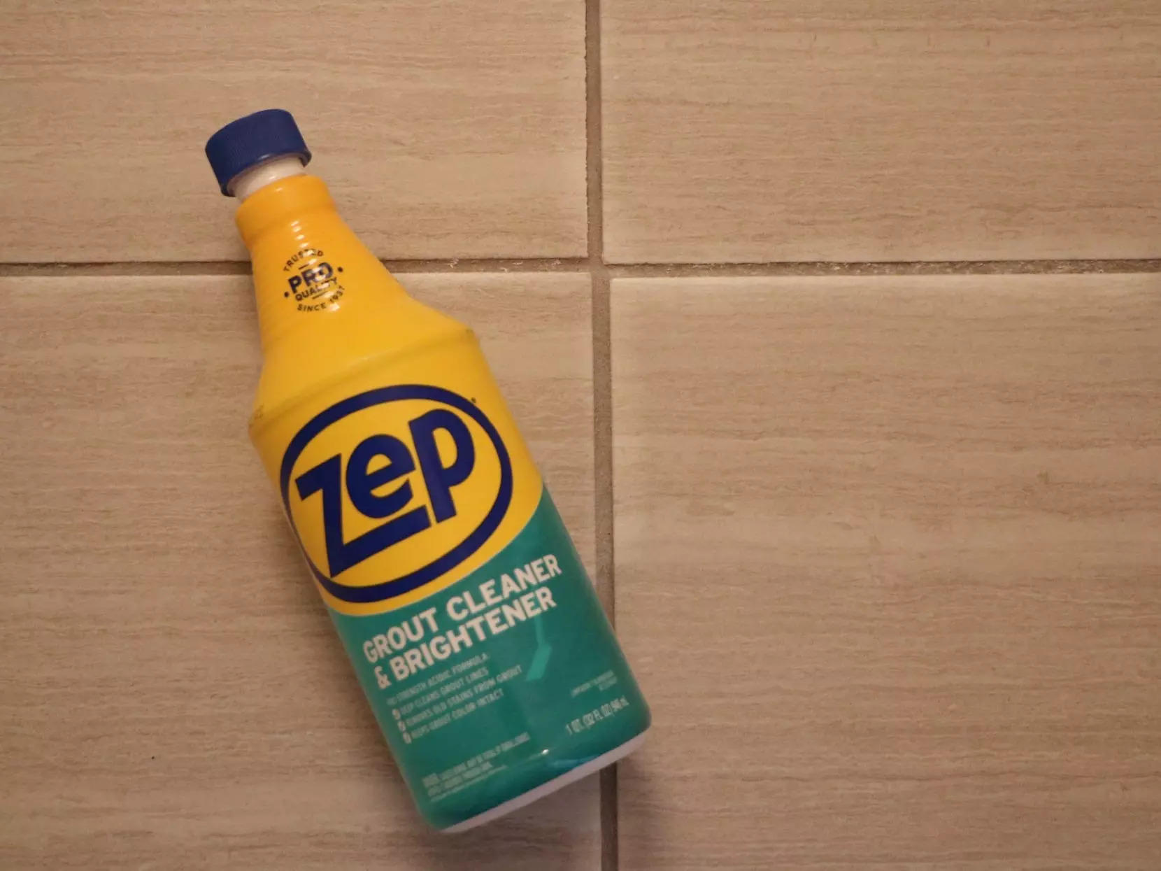 Does the Zep Grout Brightener really work to brighten old fiberglass t, cleaning tiktok