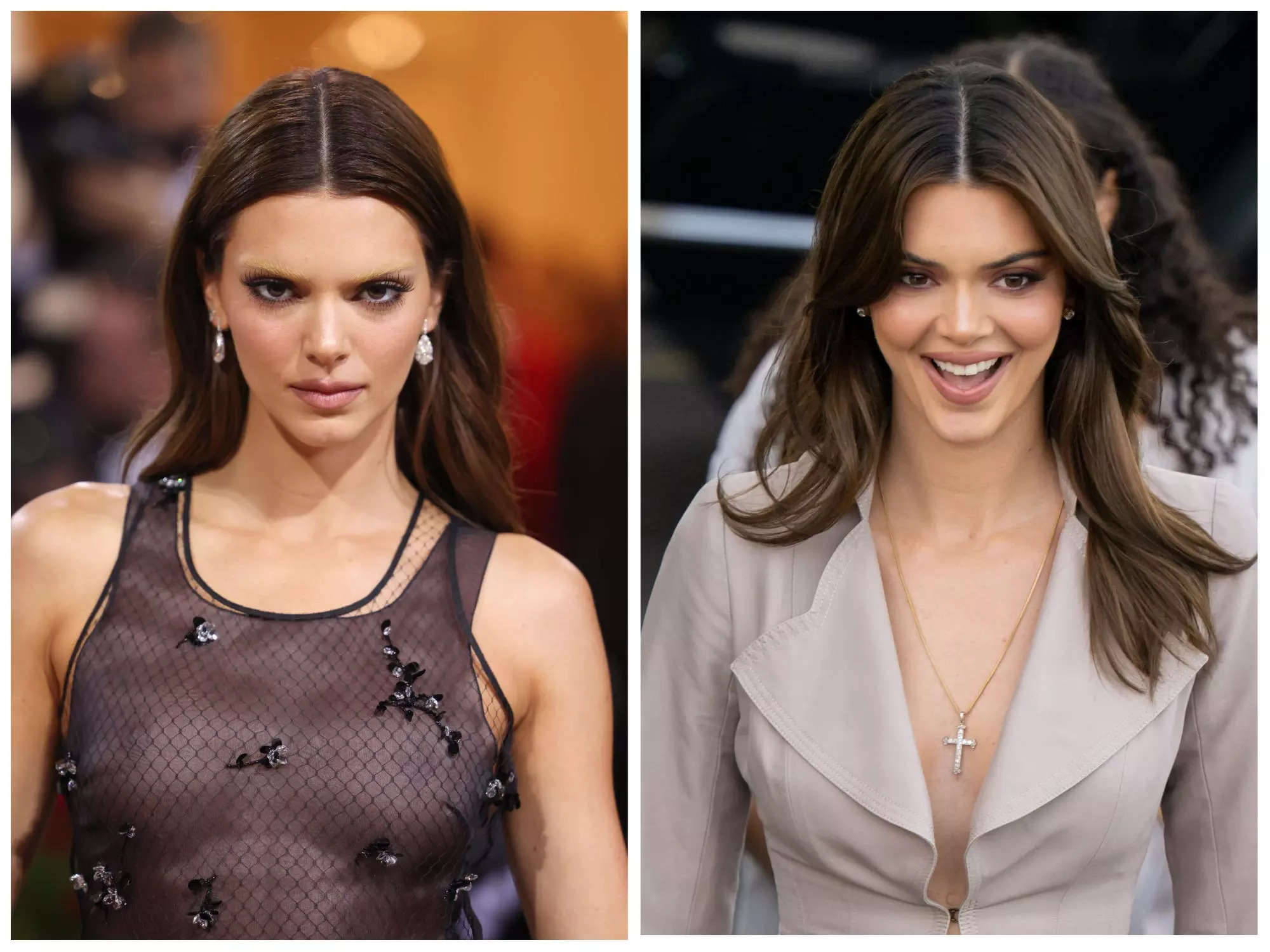 Kendall Jenner Bleached Her Eyebrows for the 2022 Met Gala