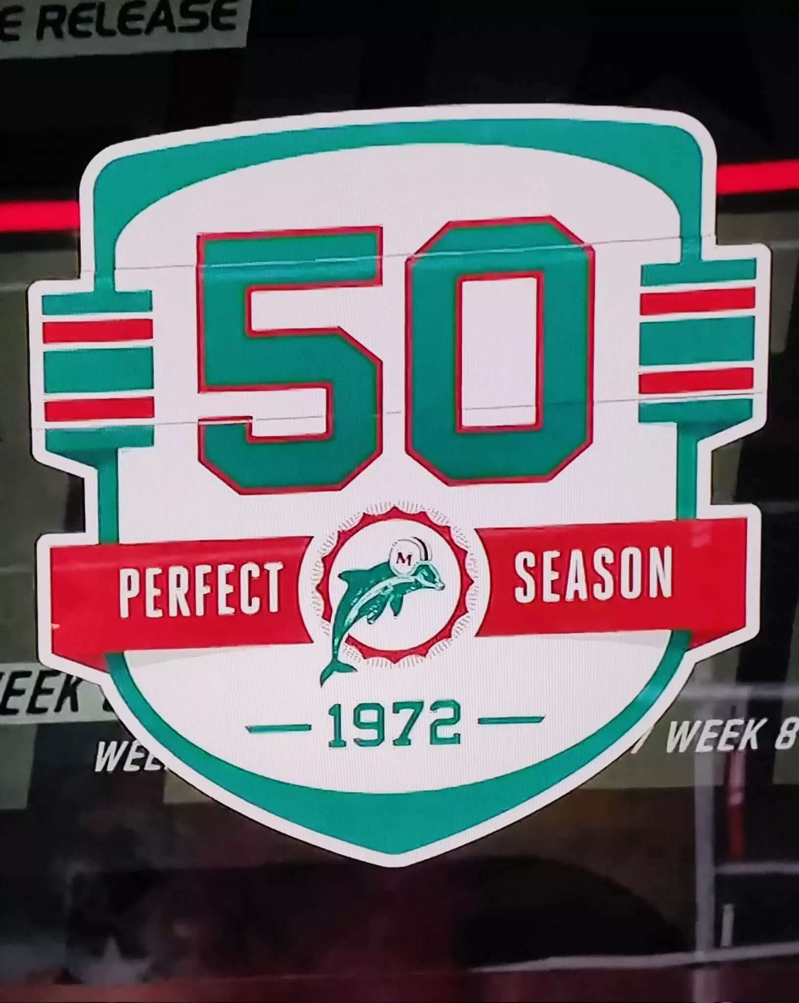 Miami Dolphins Honor 50th Anniversary of1972 Perfect Season