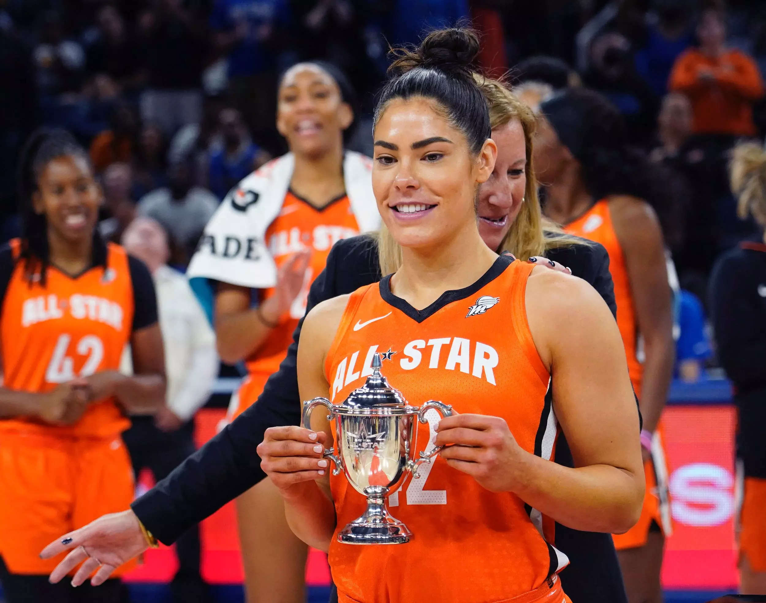 Kelsey Plum's Small WNBA All-Star MVP Trophy Was From Tiffany & Co.