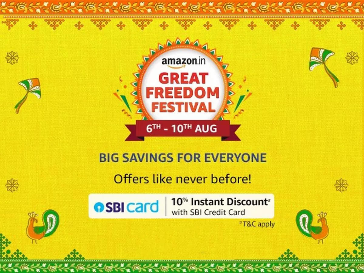 Amazon Great Freedom Festival Sale Deals And Offers | Business Insider ...