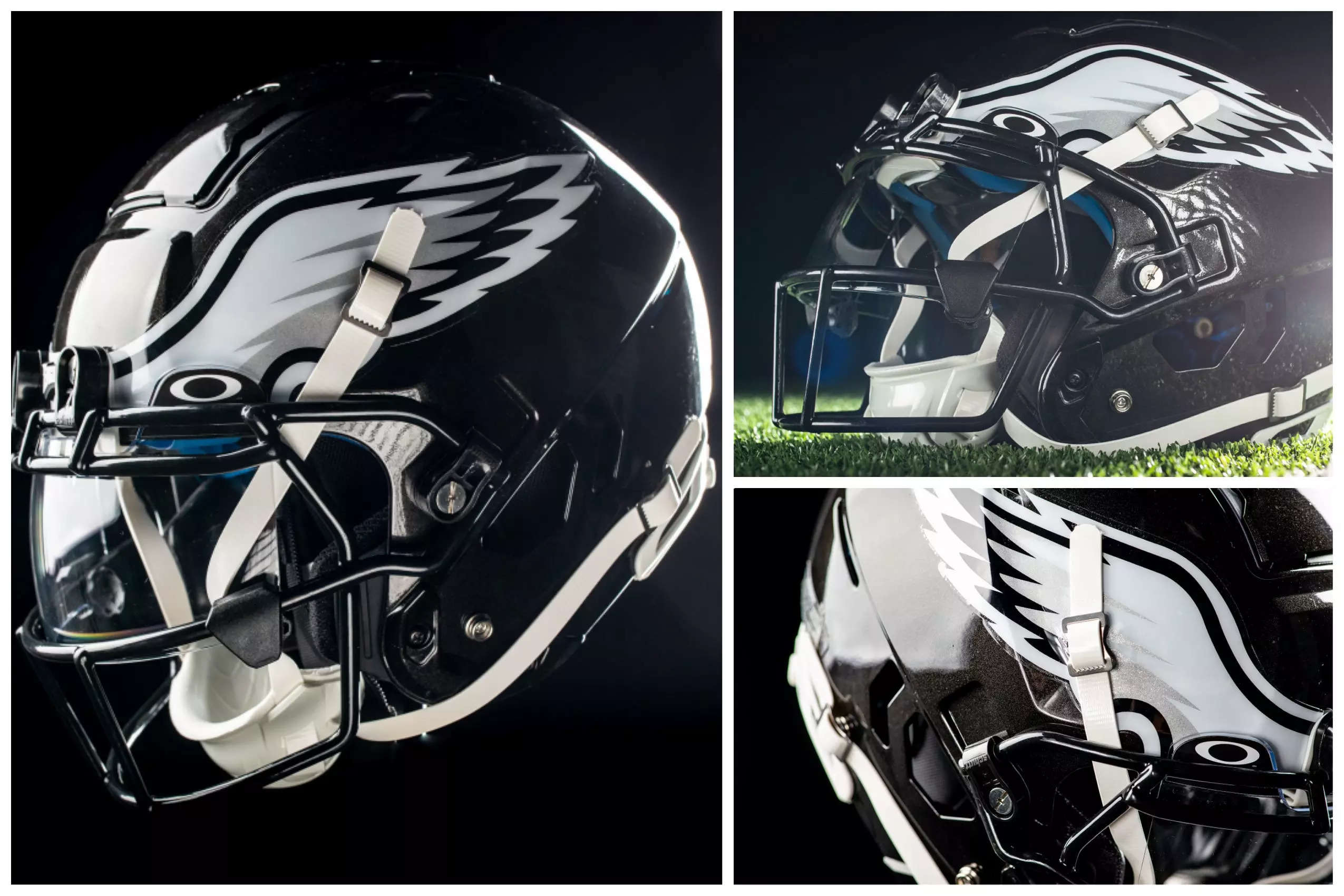 Philadelphia Eagles Debuting Black Helmets in '22 and Kelly Green