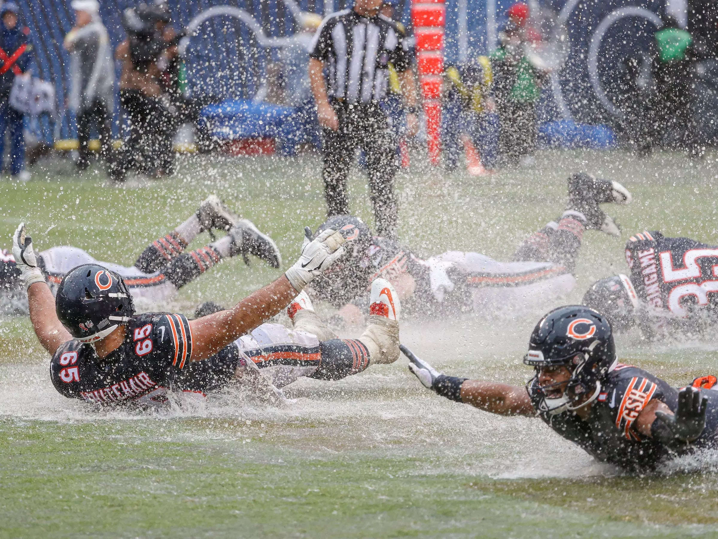 Illegal use of towel costs Bears FG attempt vs. 49ers