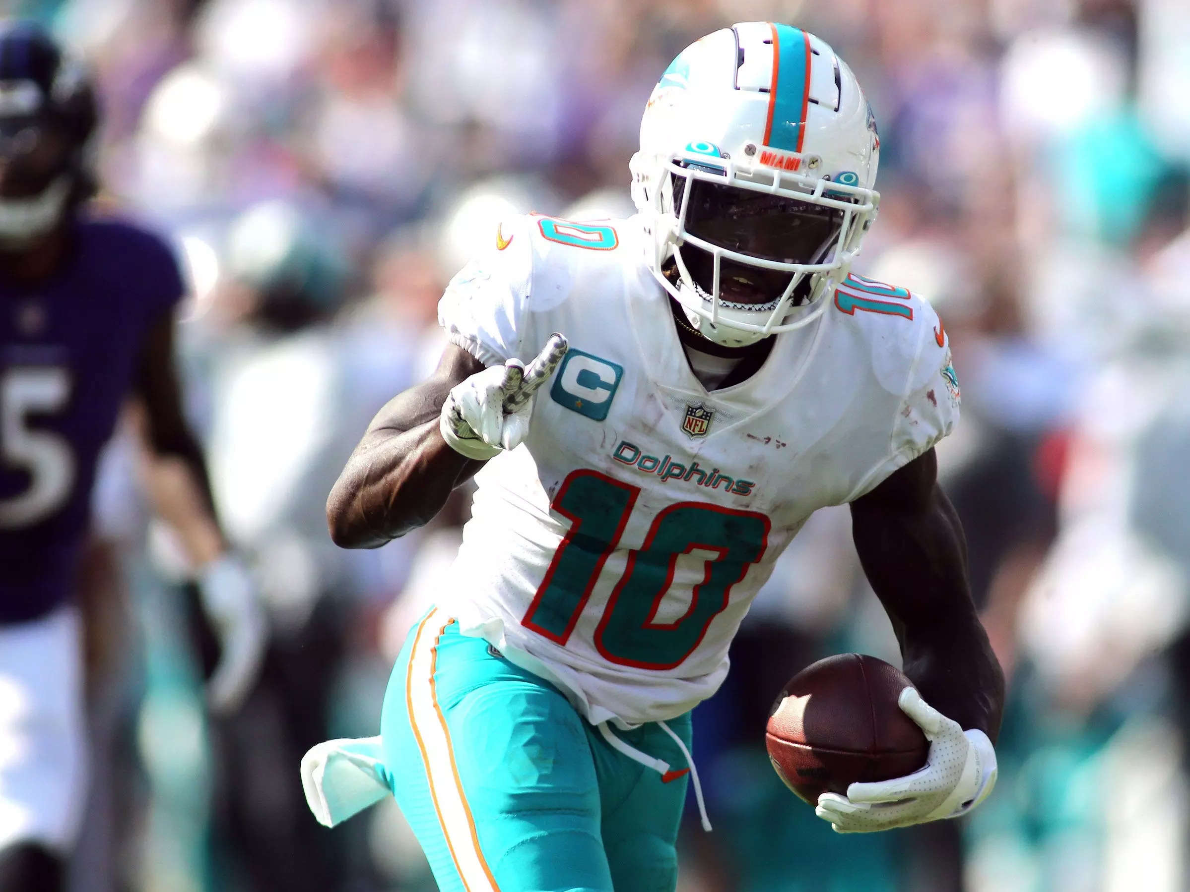 Midway Through 2022, Tyreek Hill Is MVP of the Miami Dolphins -- and  Perhaps the Whole League