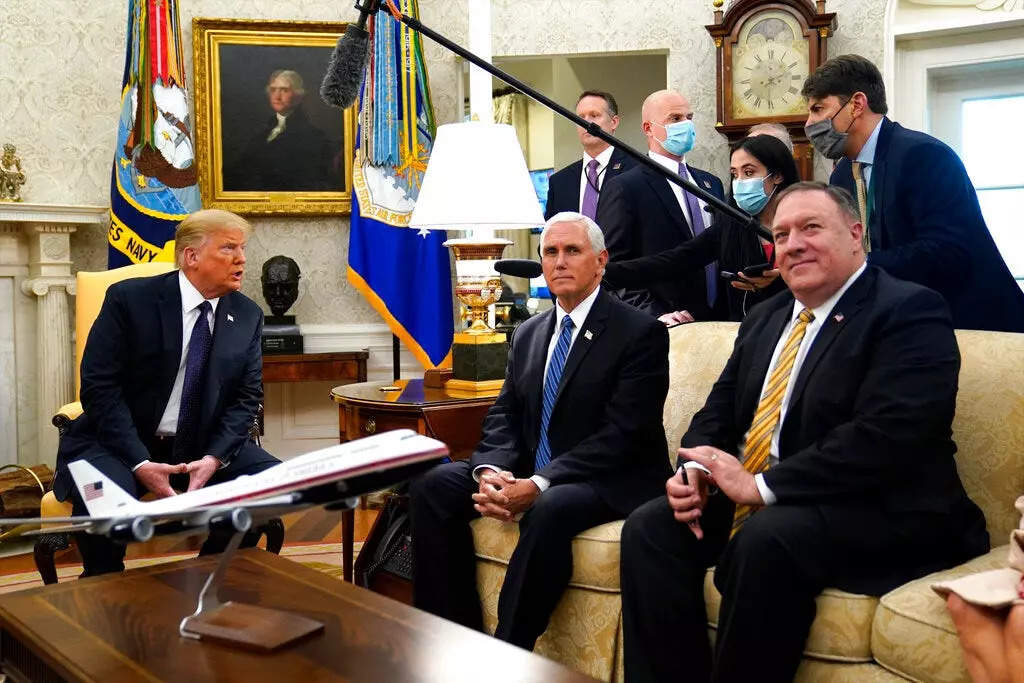 Trump Says Pence And Other Ex Cabinet Members Would Be Very Disloyal   Trump Says Pence And Other Ex Cabinet Members Would Be Very Disloyal If They Ran Against Him In A 2024 Gop Presidential Primary 