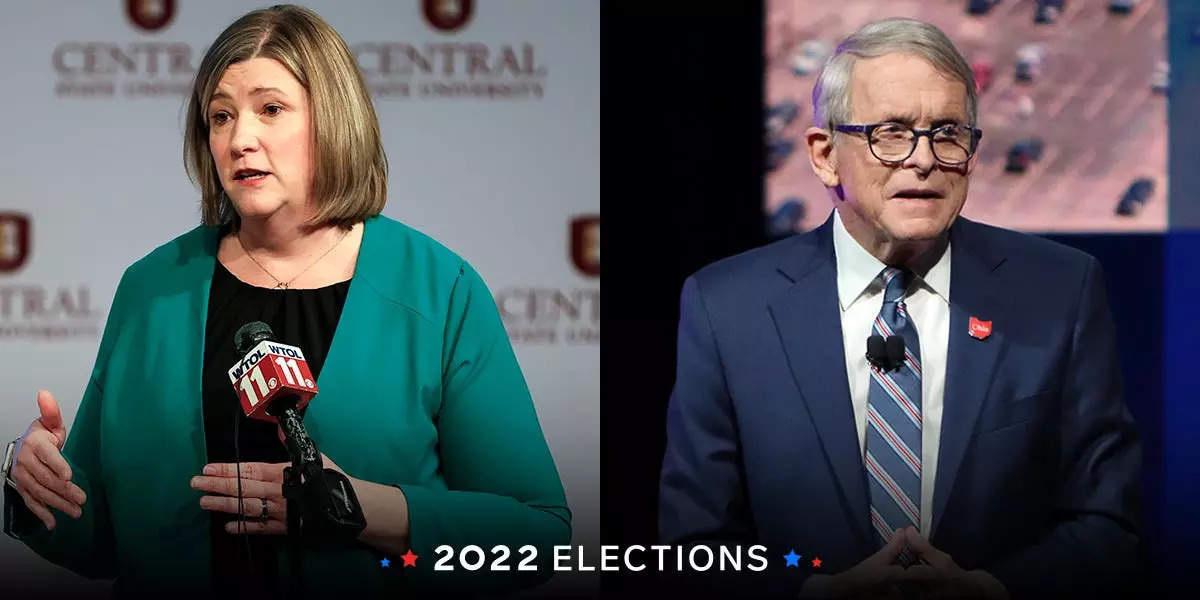 Gov Mike Dewine Faces Off Against Democrat Nan Whaley In Ohios Gubernatorial Election 5401