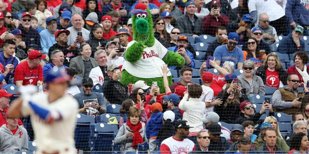 The US has fallen into recession every time a Philadelphia baseball